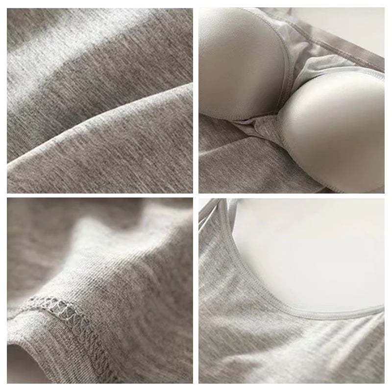 ❤️‍🔥Canotta ampia con reggiseno incorporato