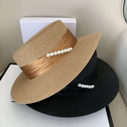 【56-58cm】2025 Nuovo stile francese cappello da sole estivo da donna