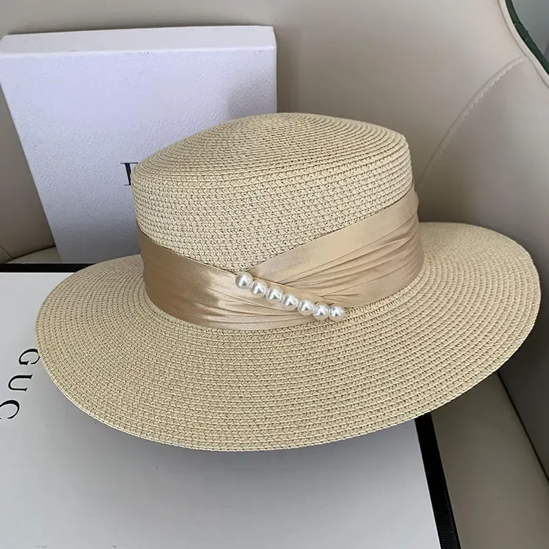 【56-58cm】2025 Nuovo stile francese cappello da sole estivo da donna