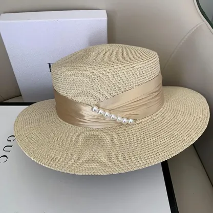 【56-58cm】2025 Nuovo stile francese cappello da sole estivo da donna