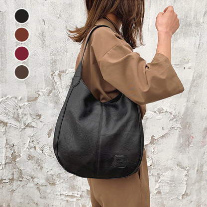【🎊2025 Nuovi Prodotti】👜Borsa a tracolla da donna in morbida pelle retrò, grande capacità