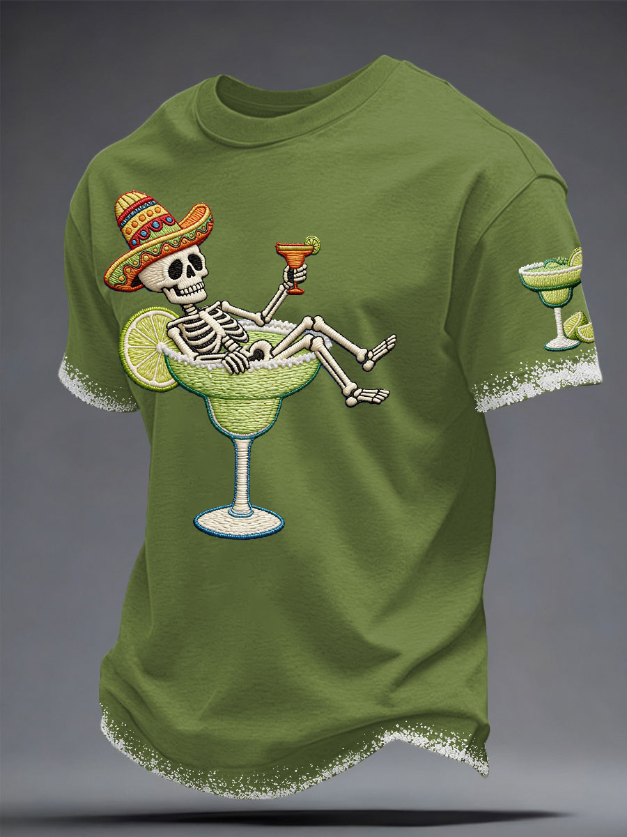 Unisex Mexico Art Cinco De Mayo Printed T-shirt