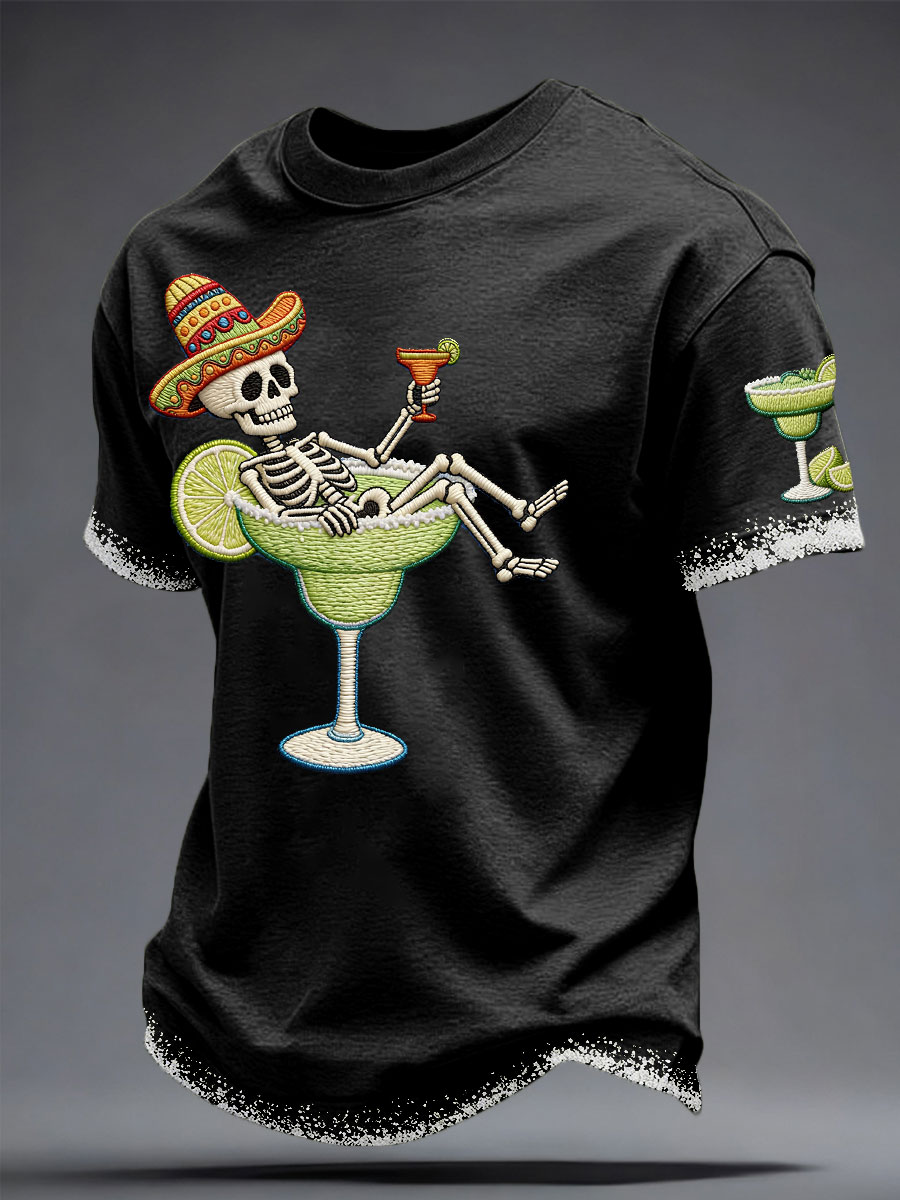 Unisex Mexico Art Cinco De Mayo Printed T-shirt