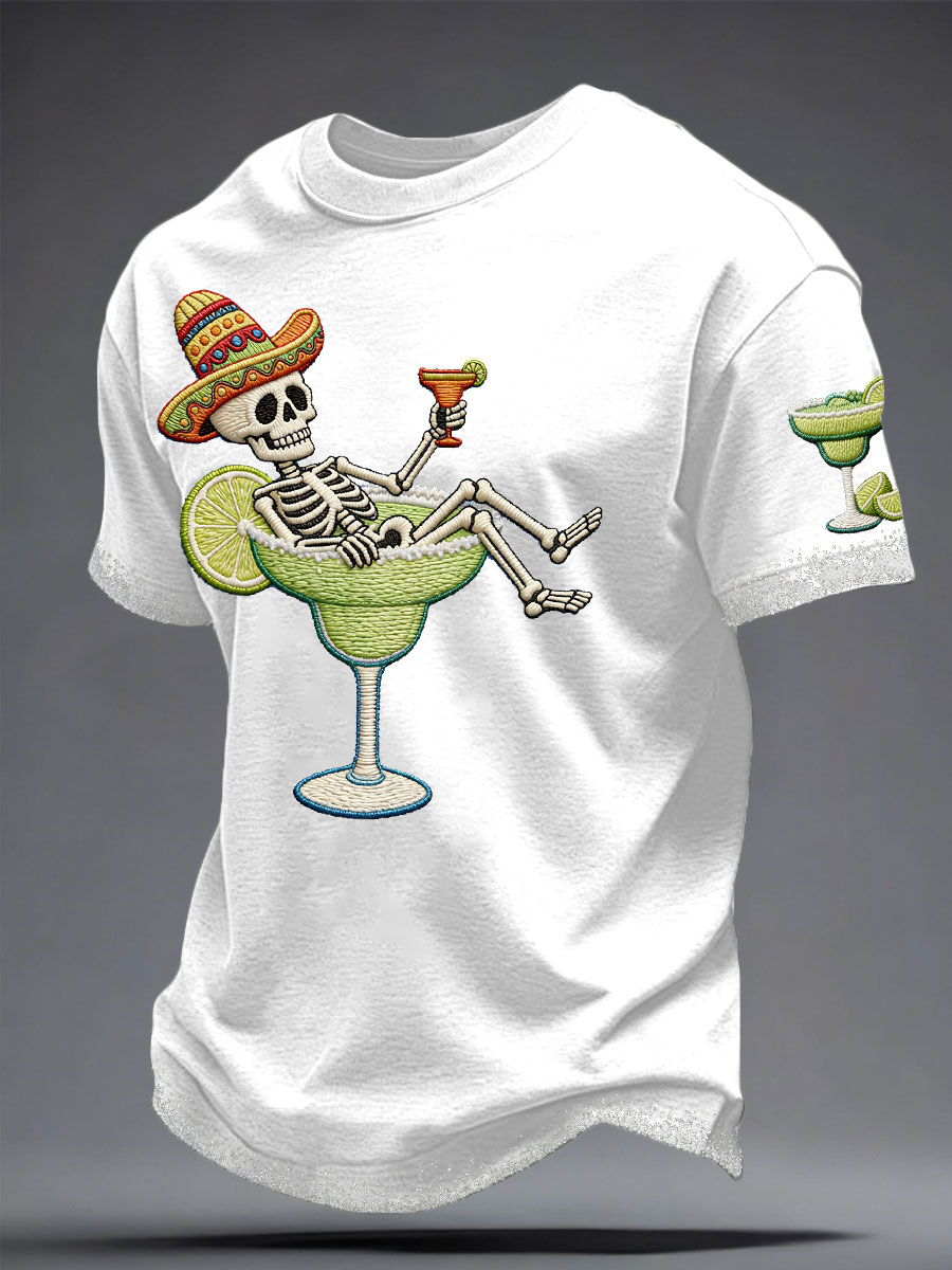 Unisex Mexico Art Cinco De Mayo Printed T-shirt
