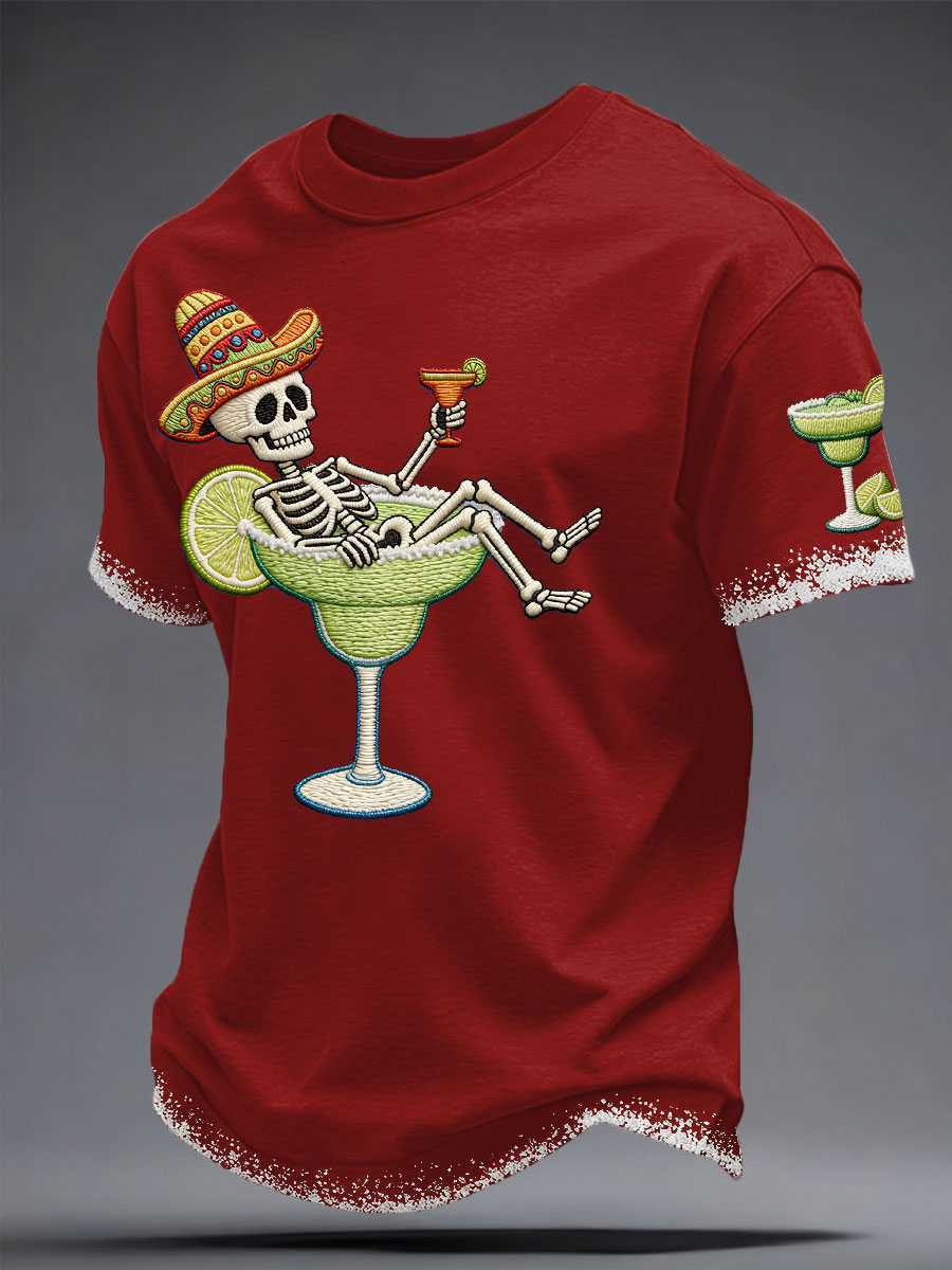 Unisex Mexico Art Cinco De Mayo Printed T-shirt