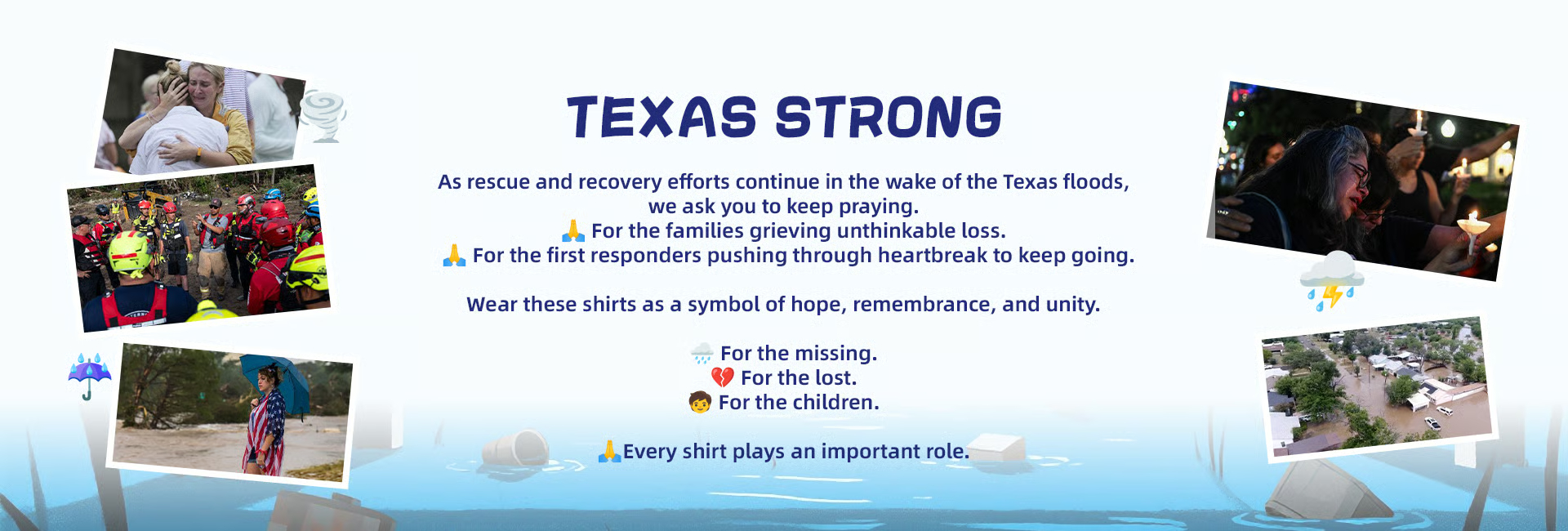 🌊 TEXAS FLOOD RELIEF COLLECTION