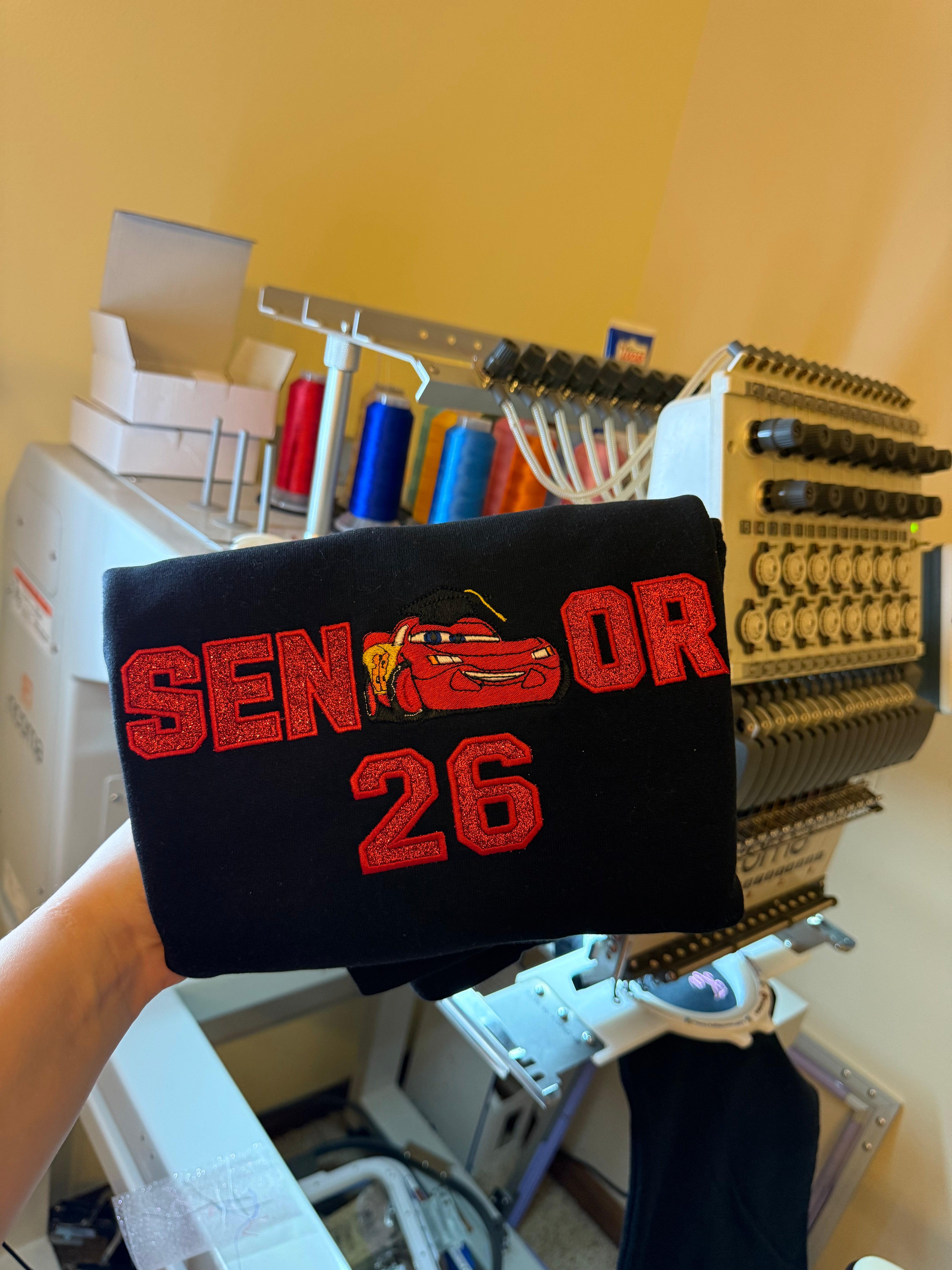 Senior Car Sweatshirt