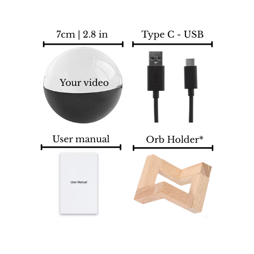 Magic Memory Ball  Custom Video Sphere