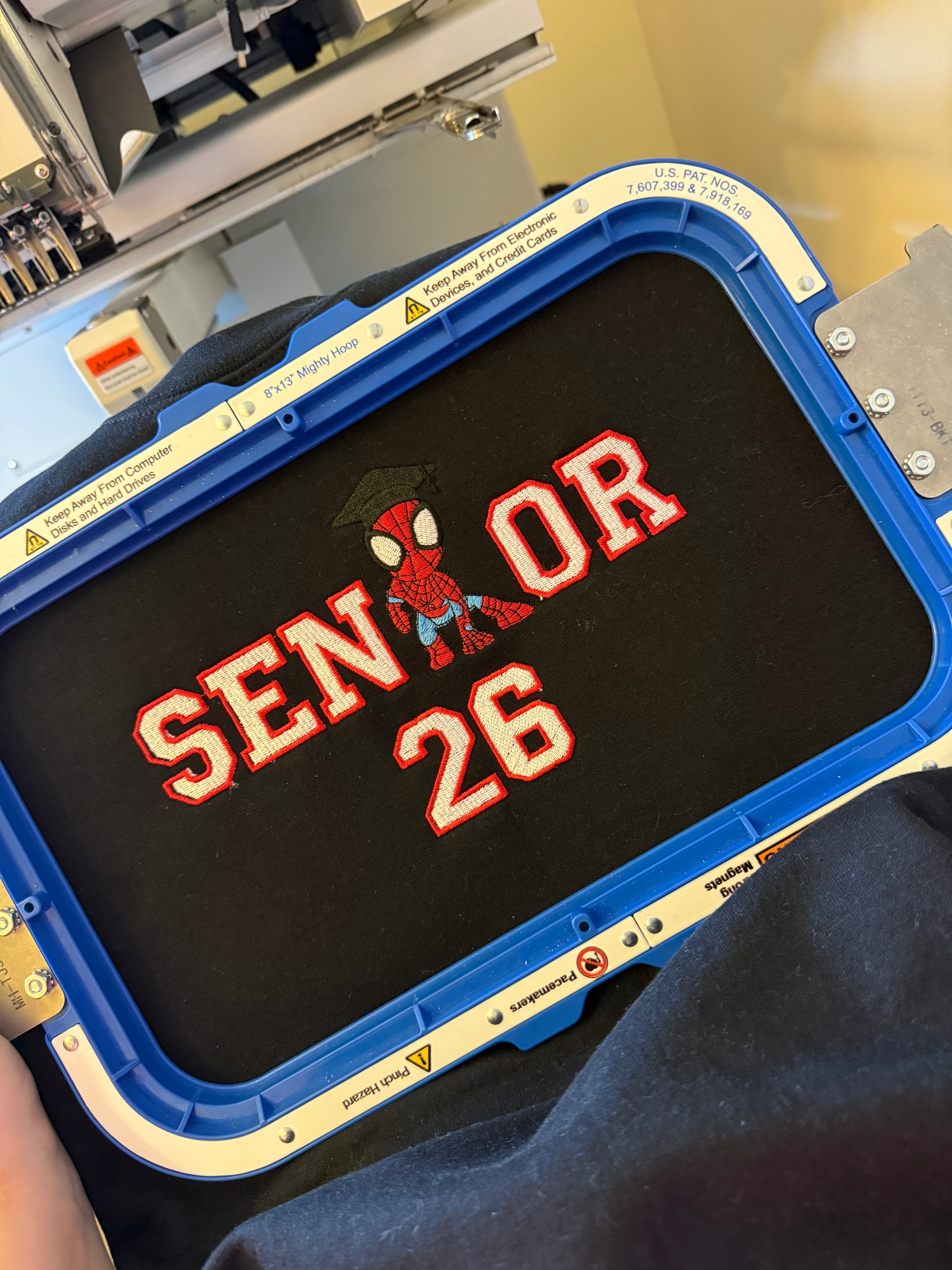 Senior Spider Sweatshirt