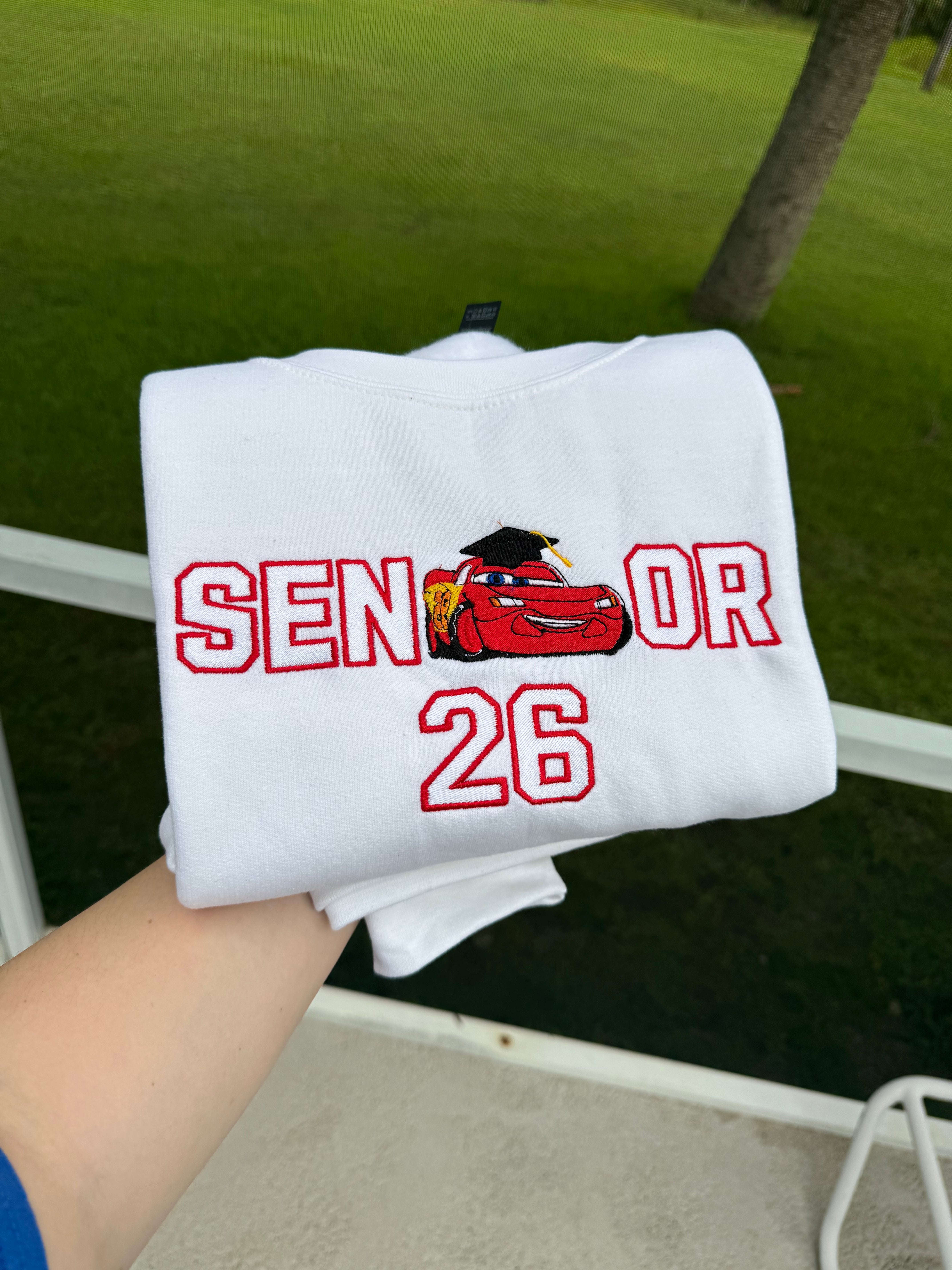 Senior Car Sweatshirt