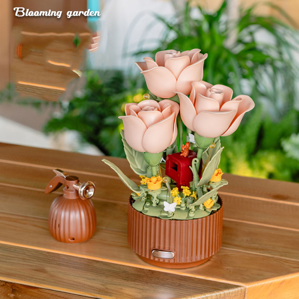 Assembleable Magic Blooming Flower Motion Bouquet