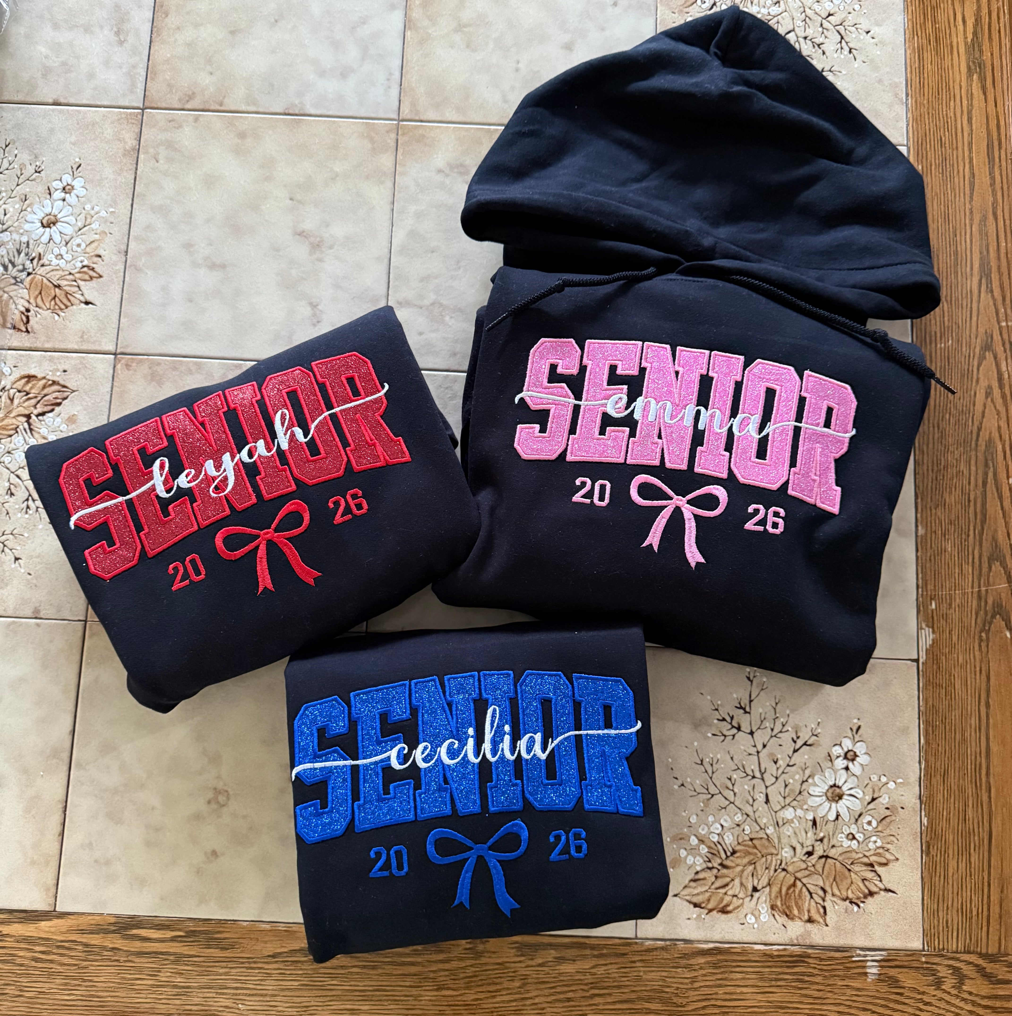Senior Name Sweatshirt