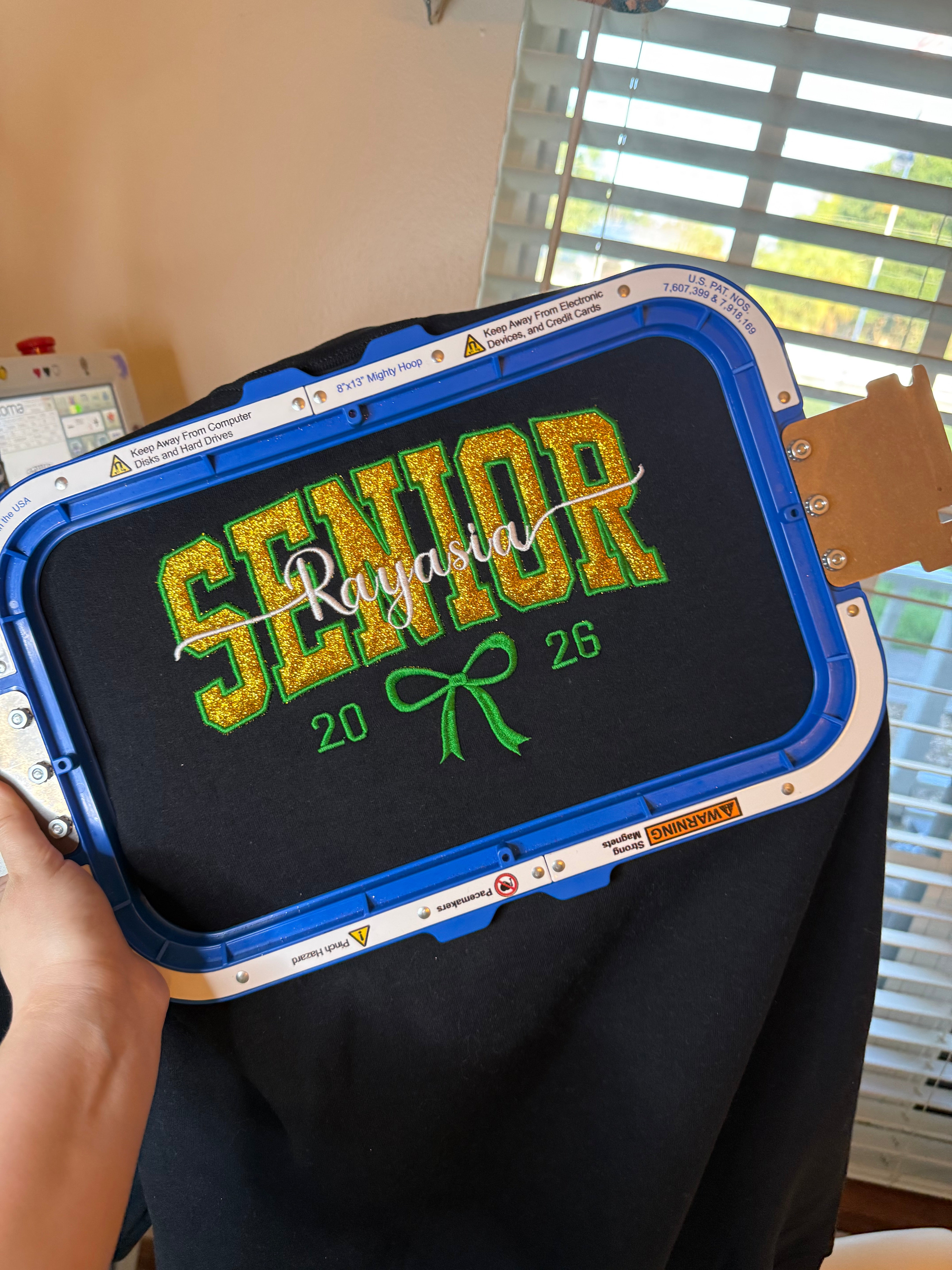 Senior Name Sweatshirt