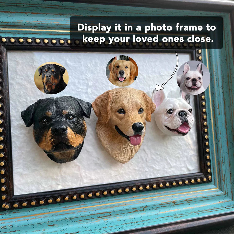 Made-To-Order Custom Horse Aroma Stone Fridge Buddy Luxury Pet Mementos for Horses