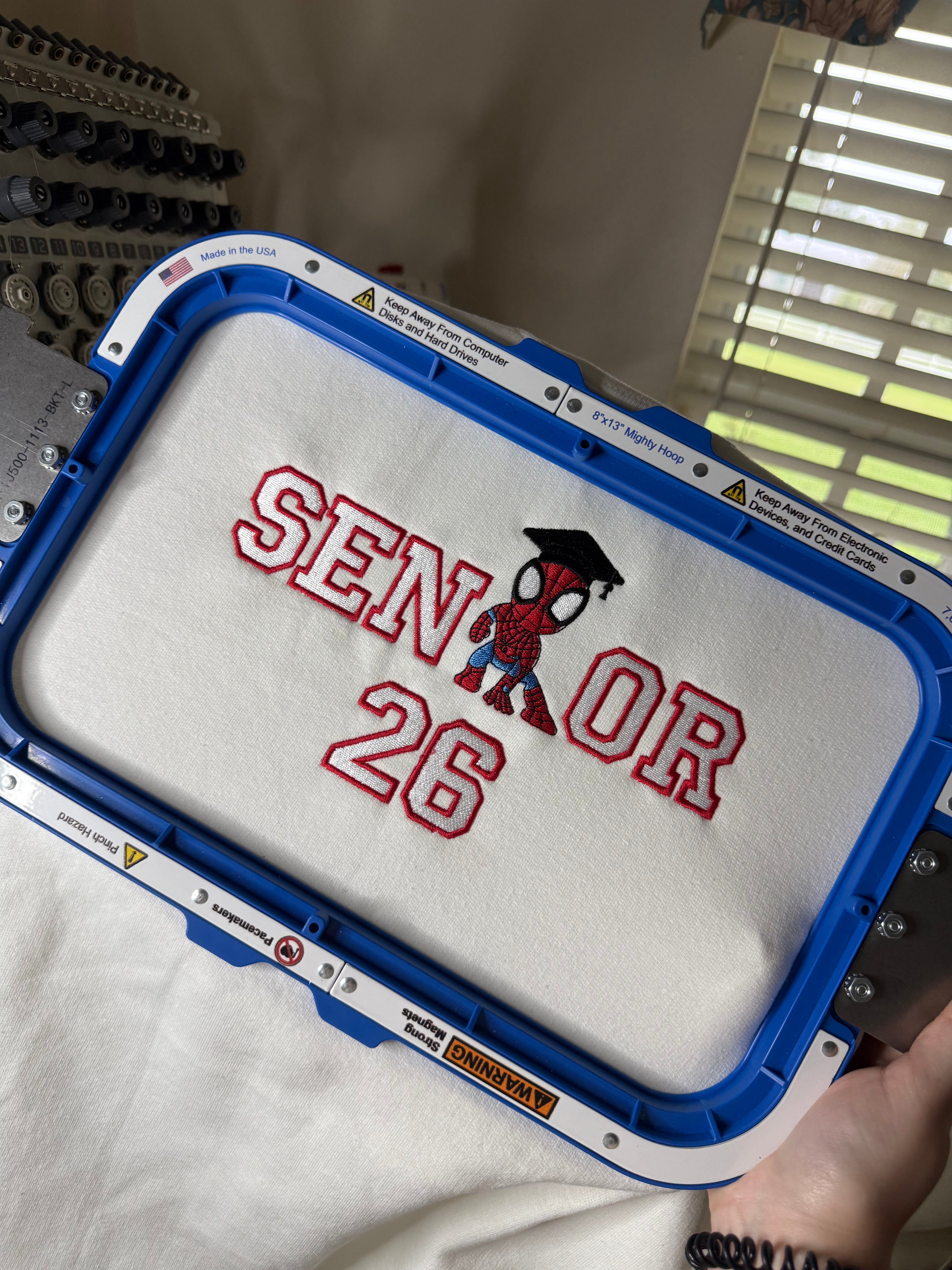 Senior Spider Sweatshirt