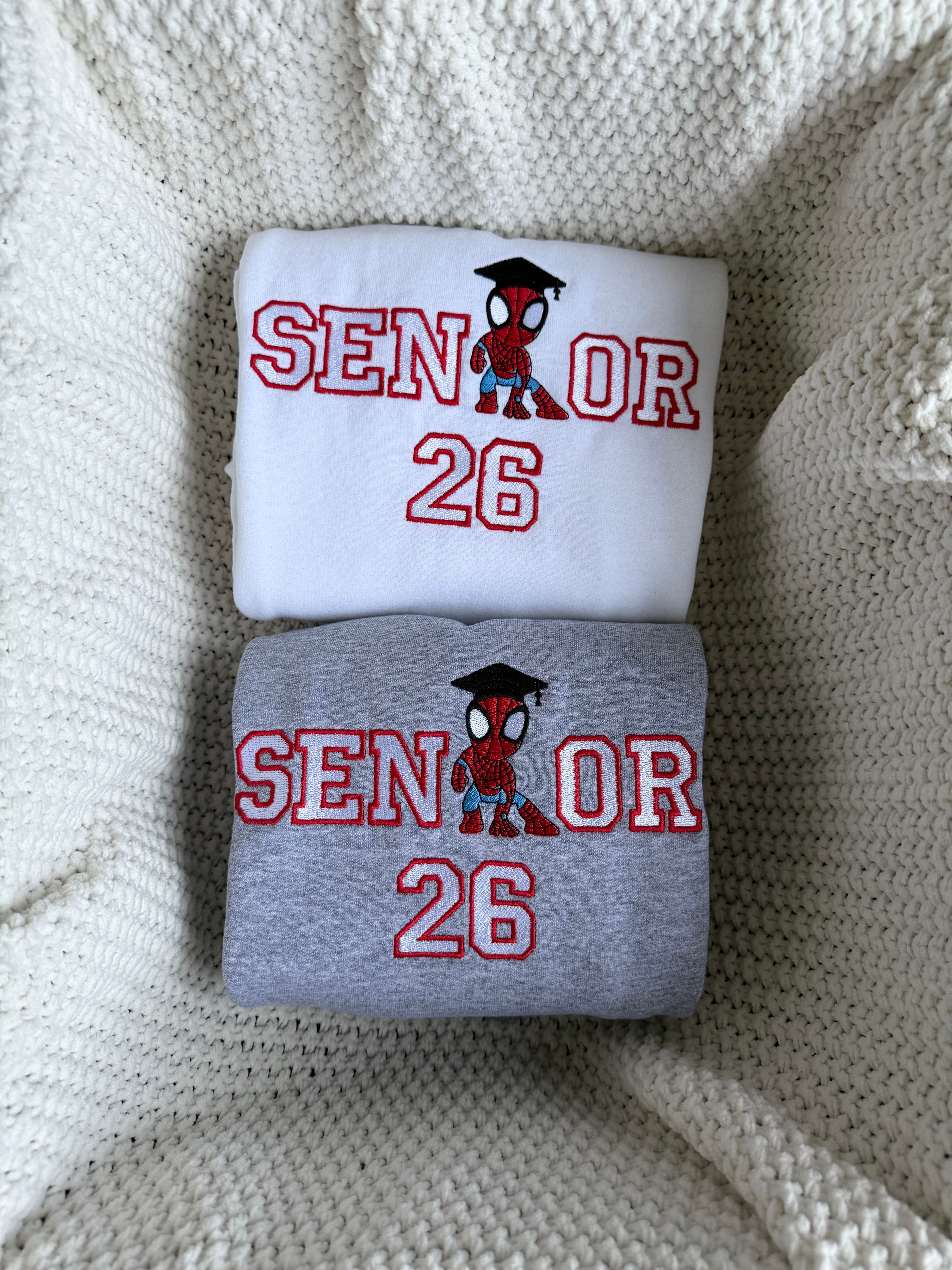 Senior Spider Sweatshirt