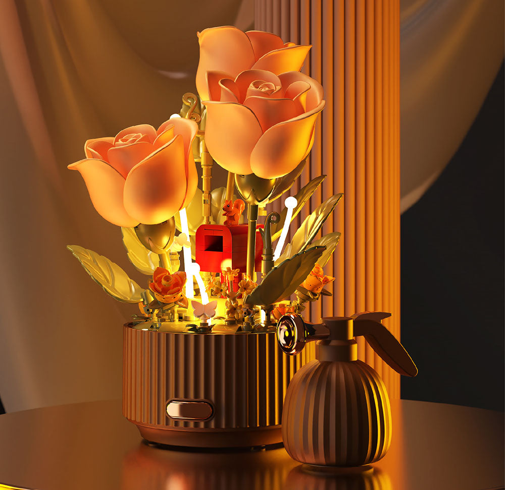 Assembleable Magic Blooming Flower Motion Bouquet