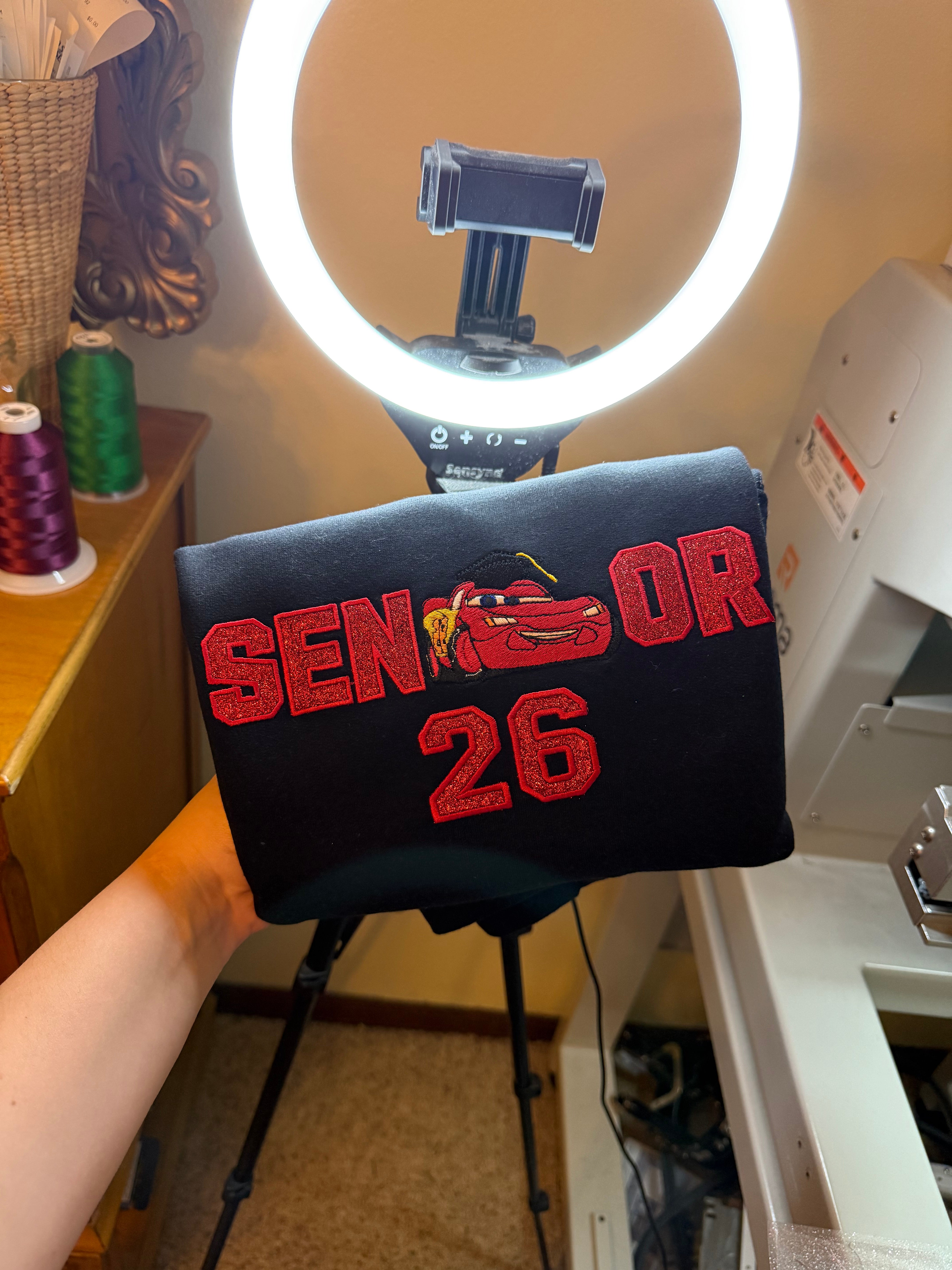 Senior Car Sweatshirt