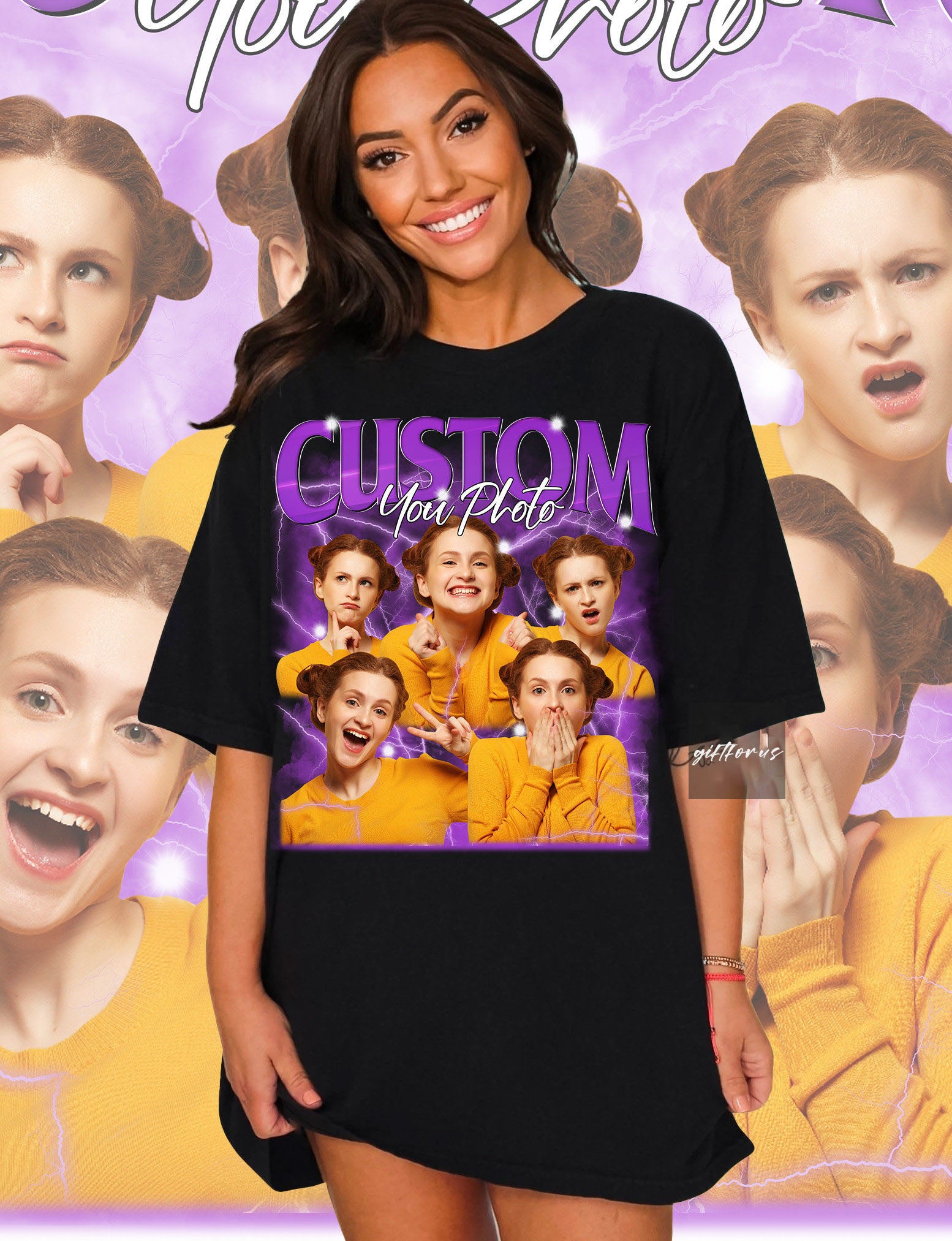 50%OFF🔥Viral Custom Vintage Photo T-shirts