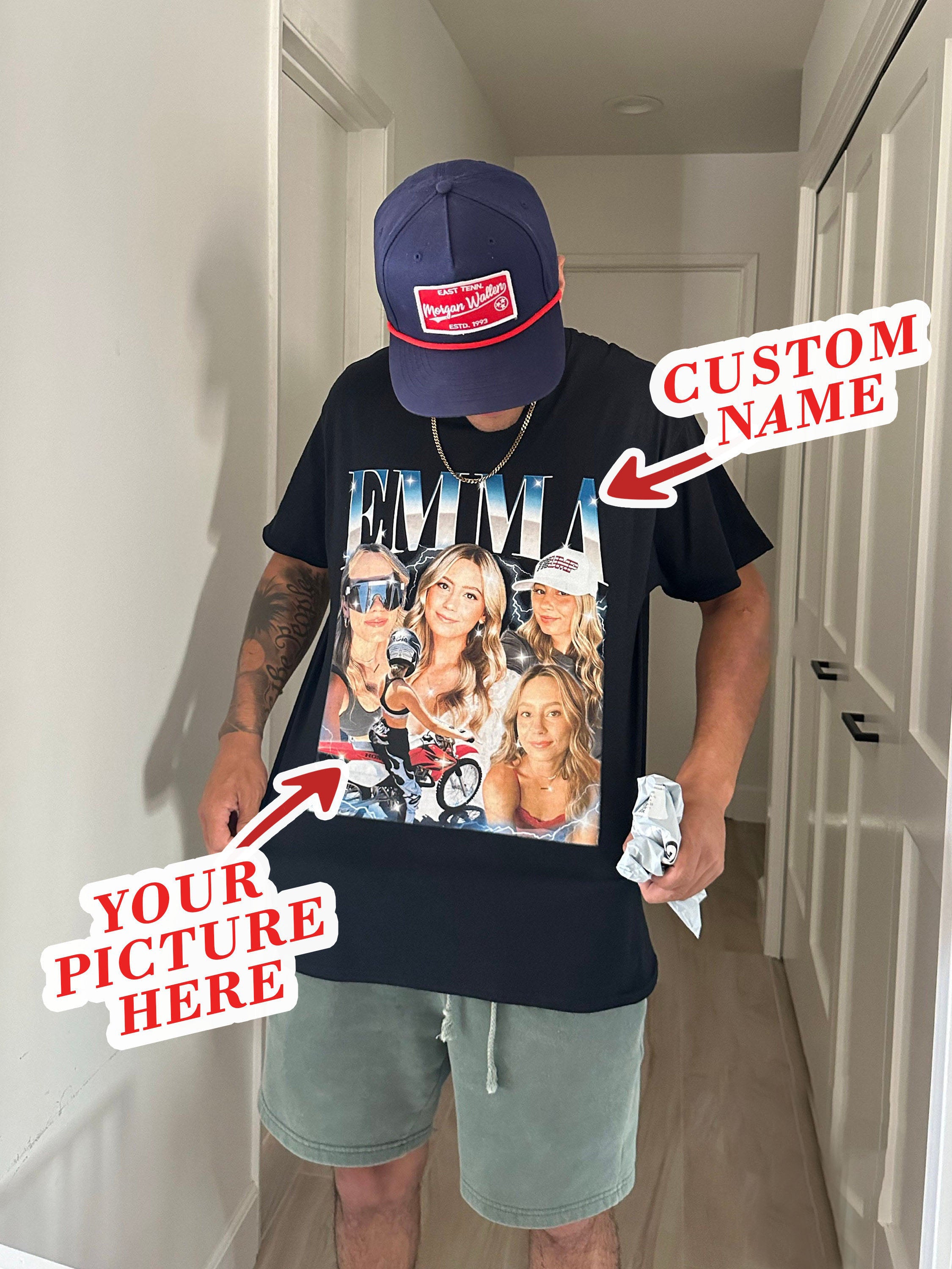 50%OFF🔥Viral Custom Vintage Photo T-shirts