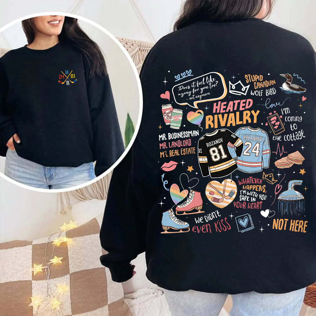 Heated Rivalry Unisex Shirts/Crewneck/Hoodie