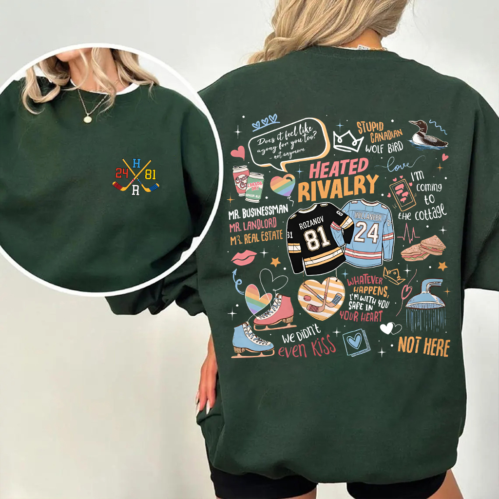 Heated Rivalry Unisex Shirts/Crewneck/Hoodie