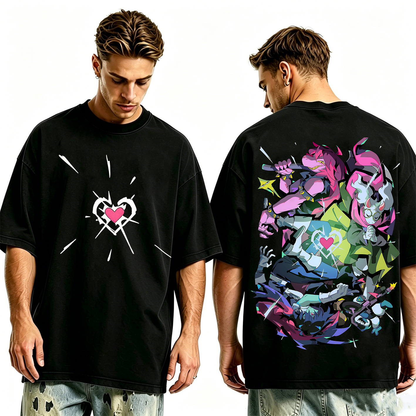 Deltarune Game Unisex Washed T-Shirt