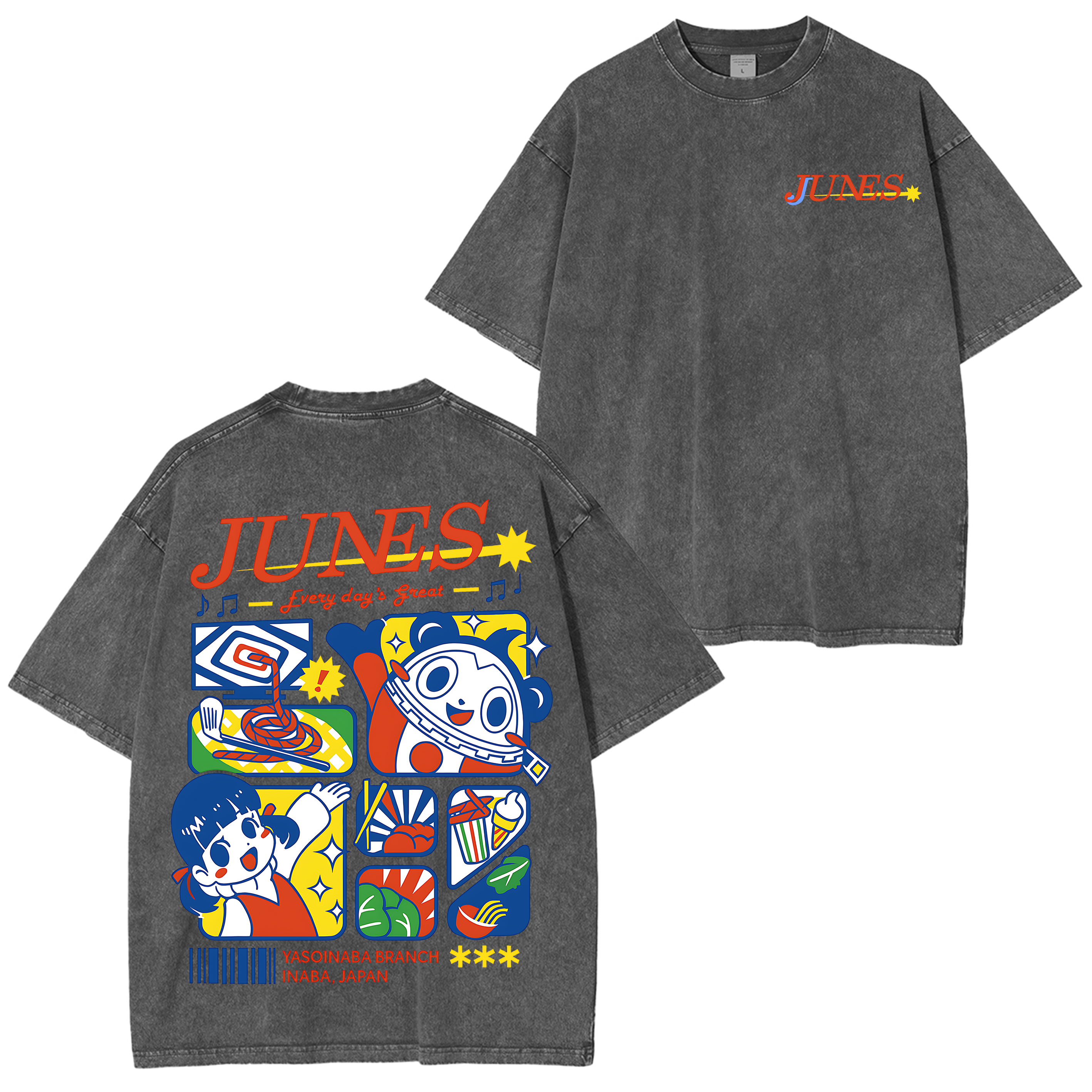 Persona 4 Unisex Washed T-Shirt