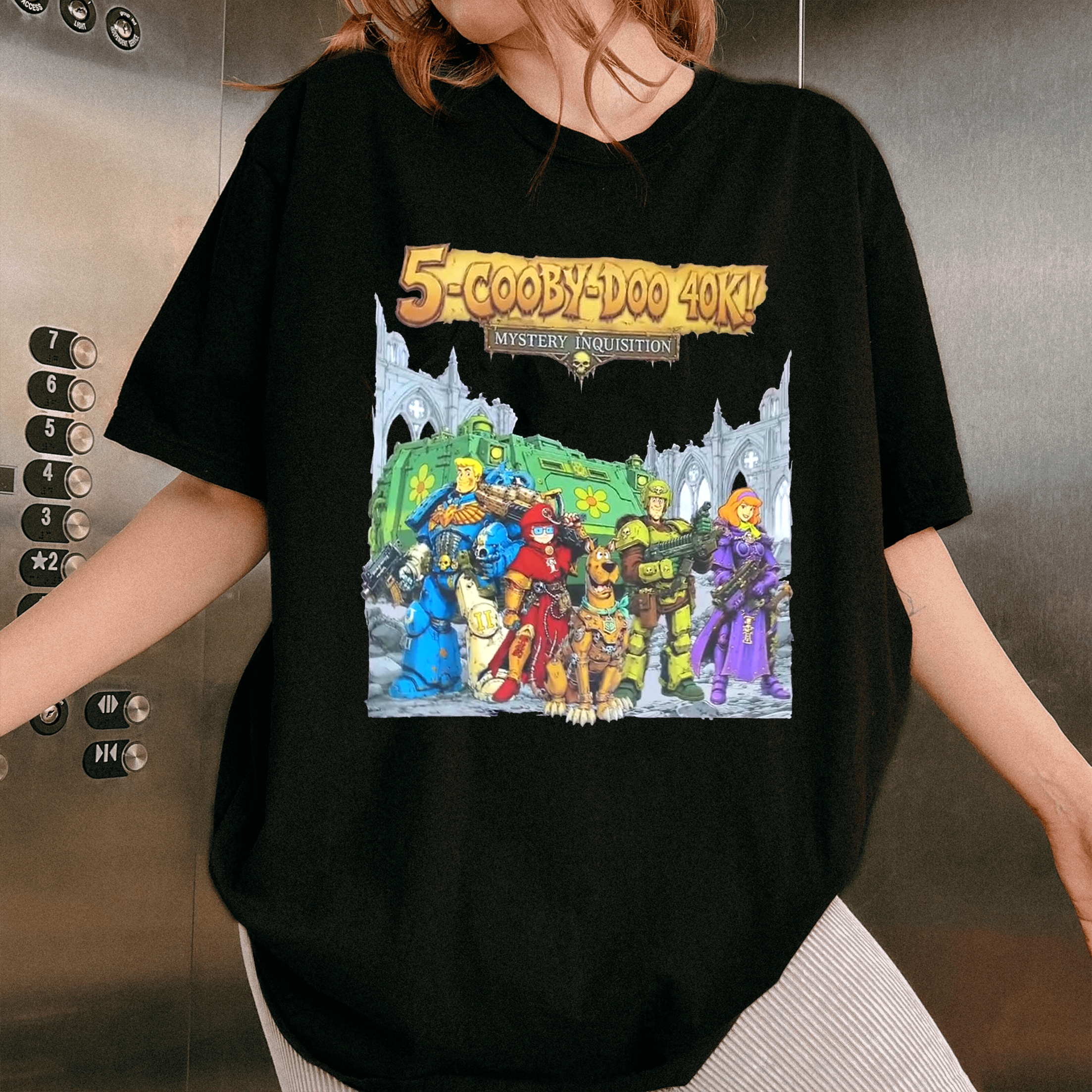 5 scooby doo 40k Graphic Unisex T-shirt/Crewneck/Hoodie