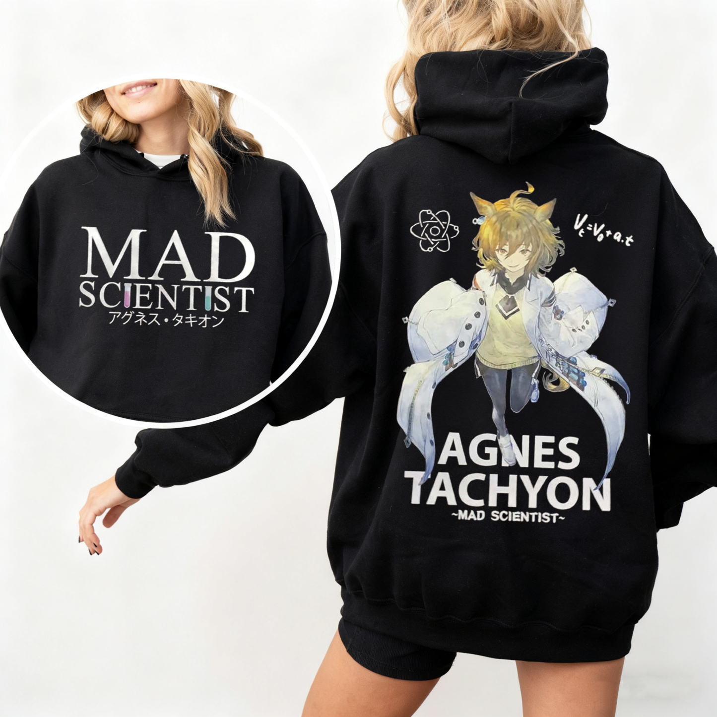 Agnes Tachyon energy on a clean anime graphic Unisex T-shirt/Crewneck/Hoodie