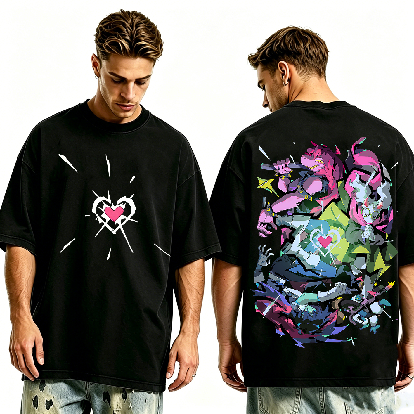 Deltarune Game Unisex Washed T-Shirt