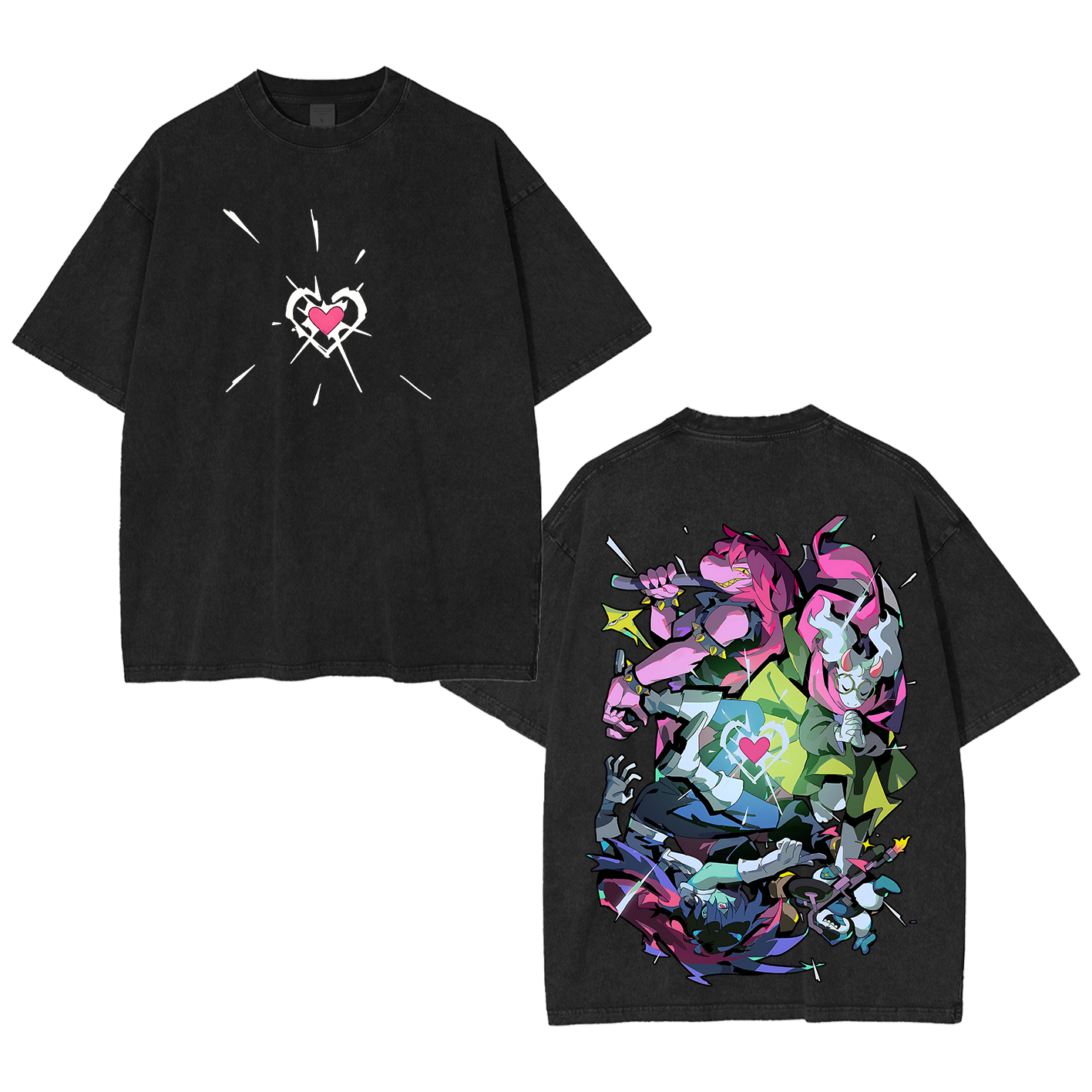 Deltarune Game Unisex Washed T-Shirt