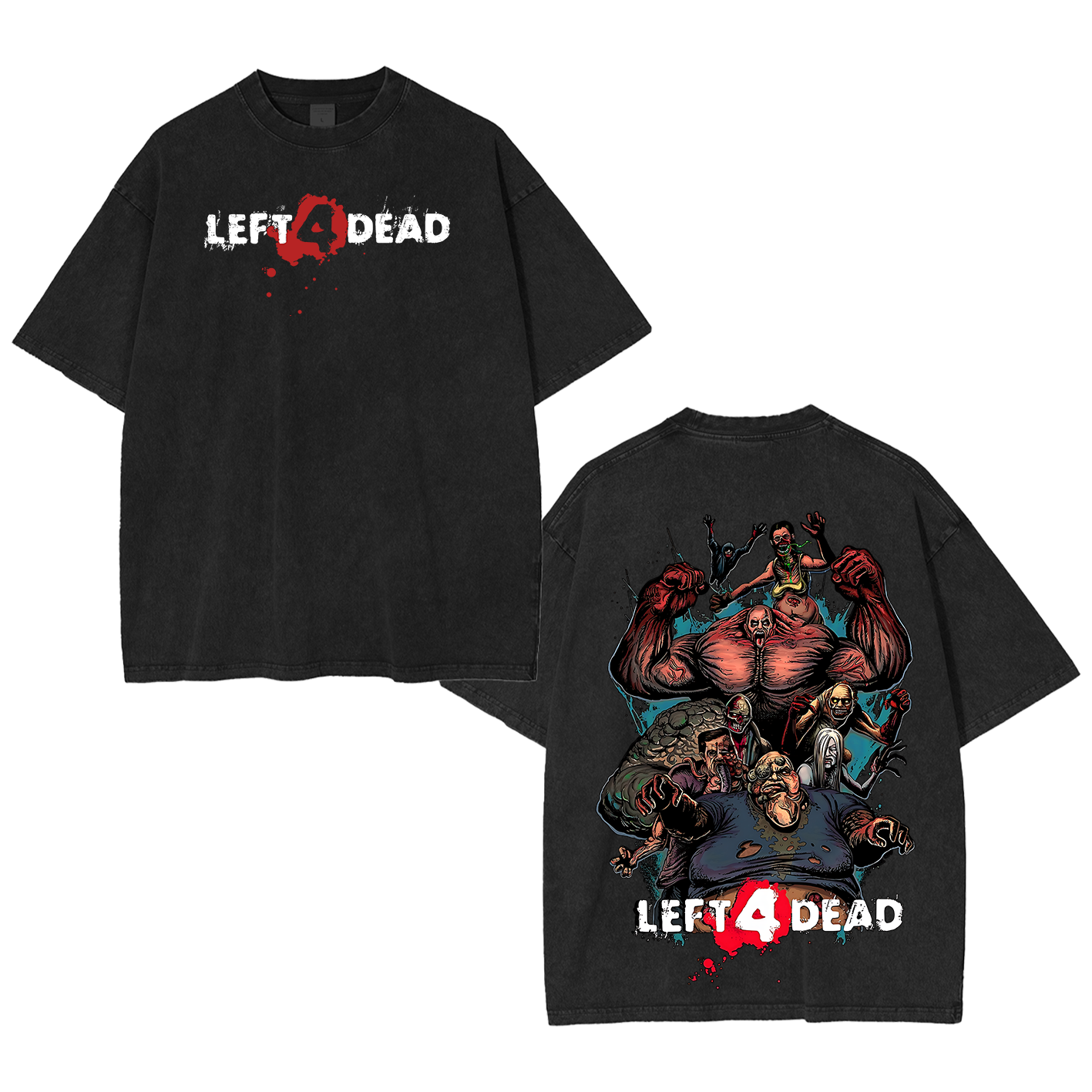 Left 4 Dead Survival Unisex Washed T-Shirt