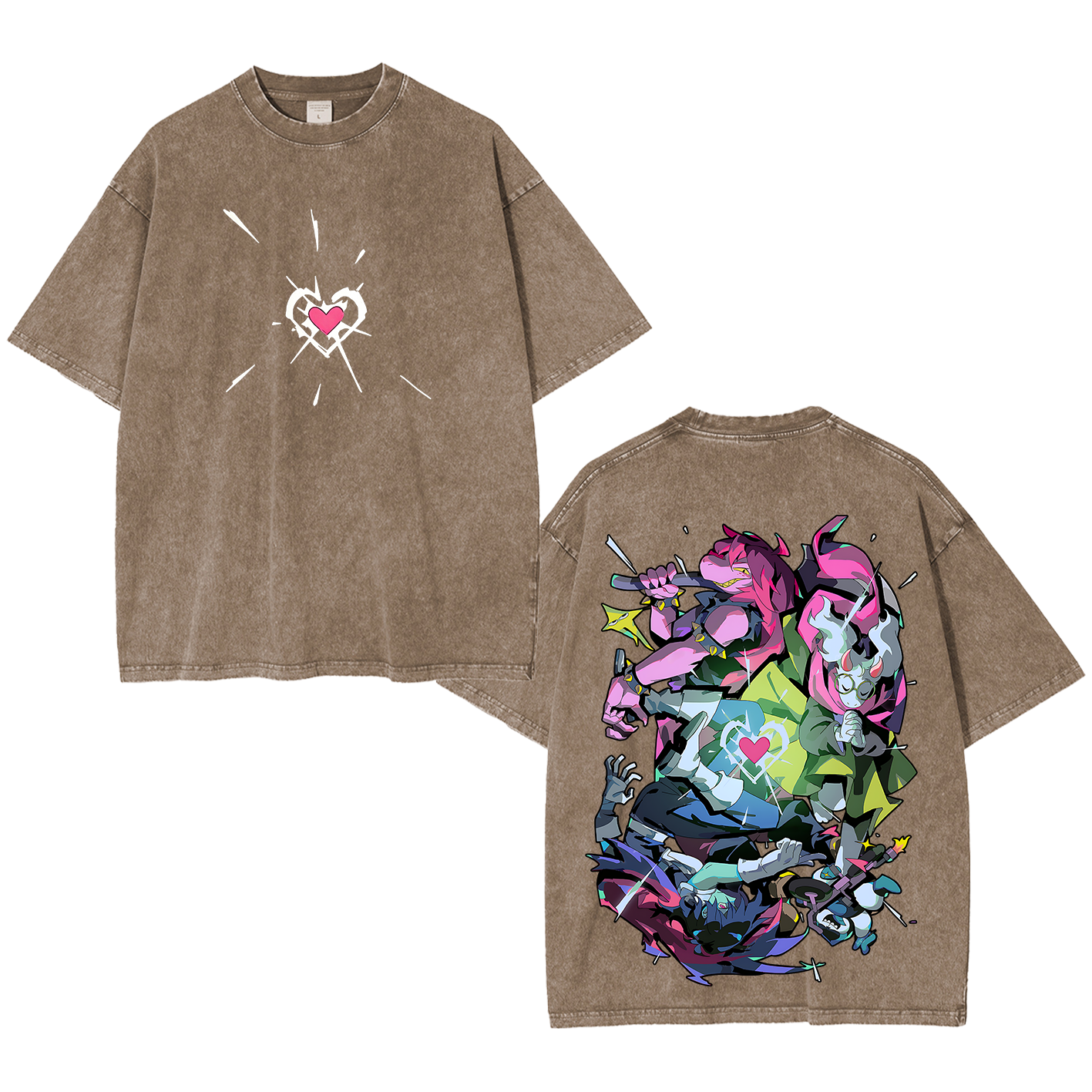 Deltarune Game Unisex Washed T-Shirt