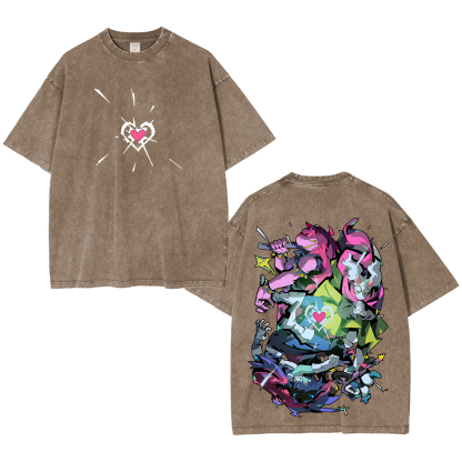 Deltarune Game Unisex Washed T-Shirt