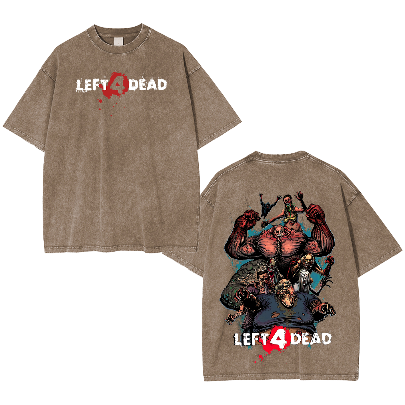 Left 4 Dead Survival Unisex Washed T-Shirt