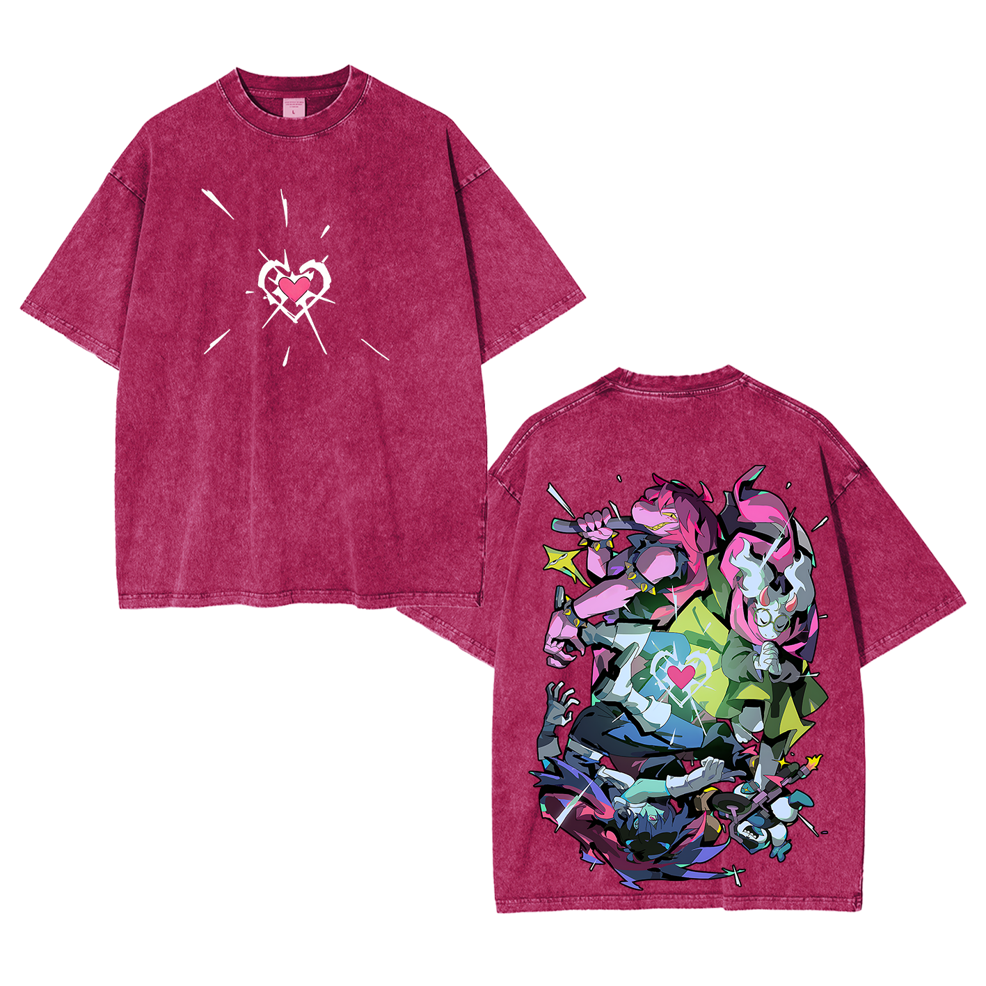 Deltarune Game Unisex Washed T-Shirt