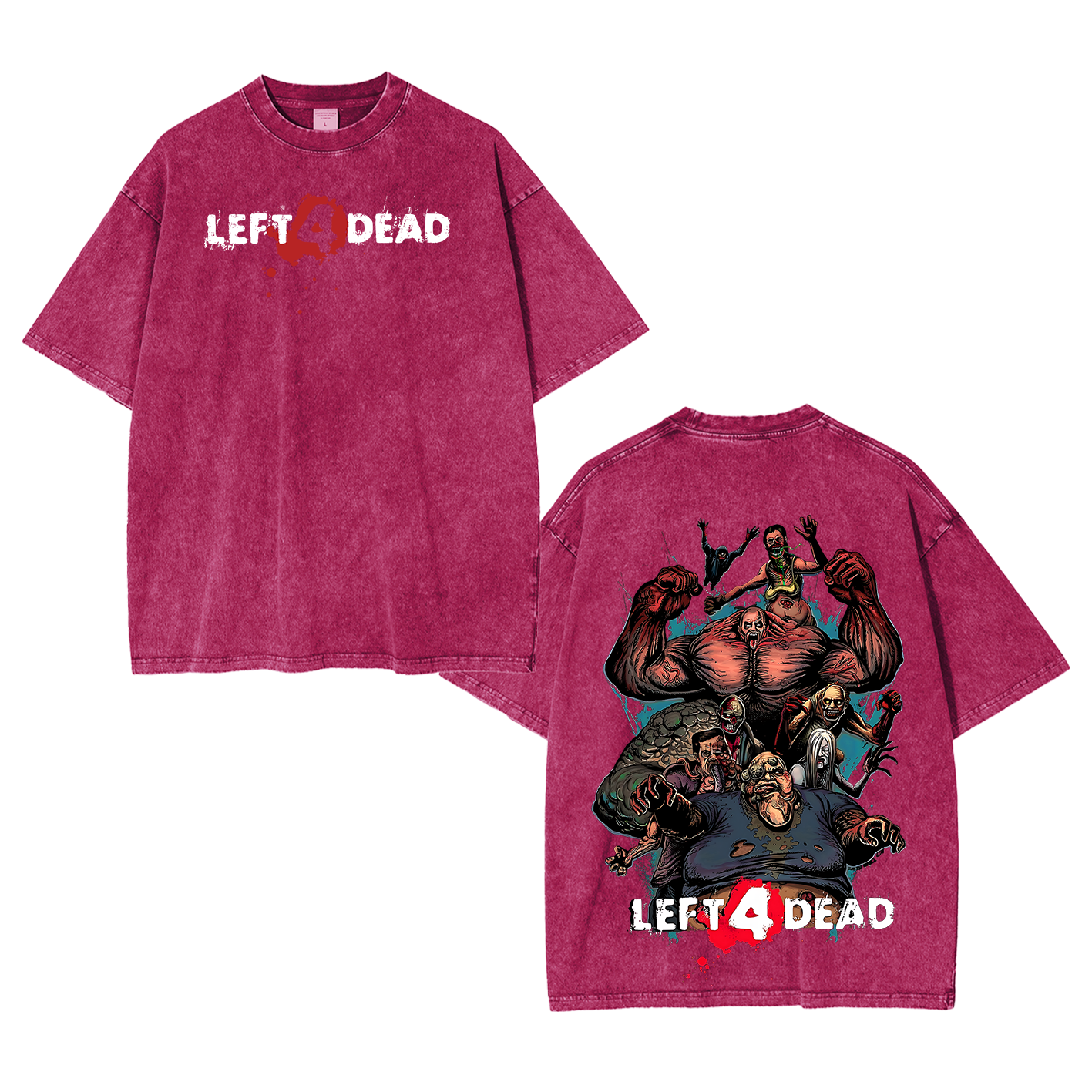 Left 4 Dead Survival Unisex Washed T-Shirt