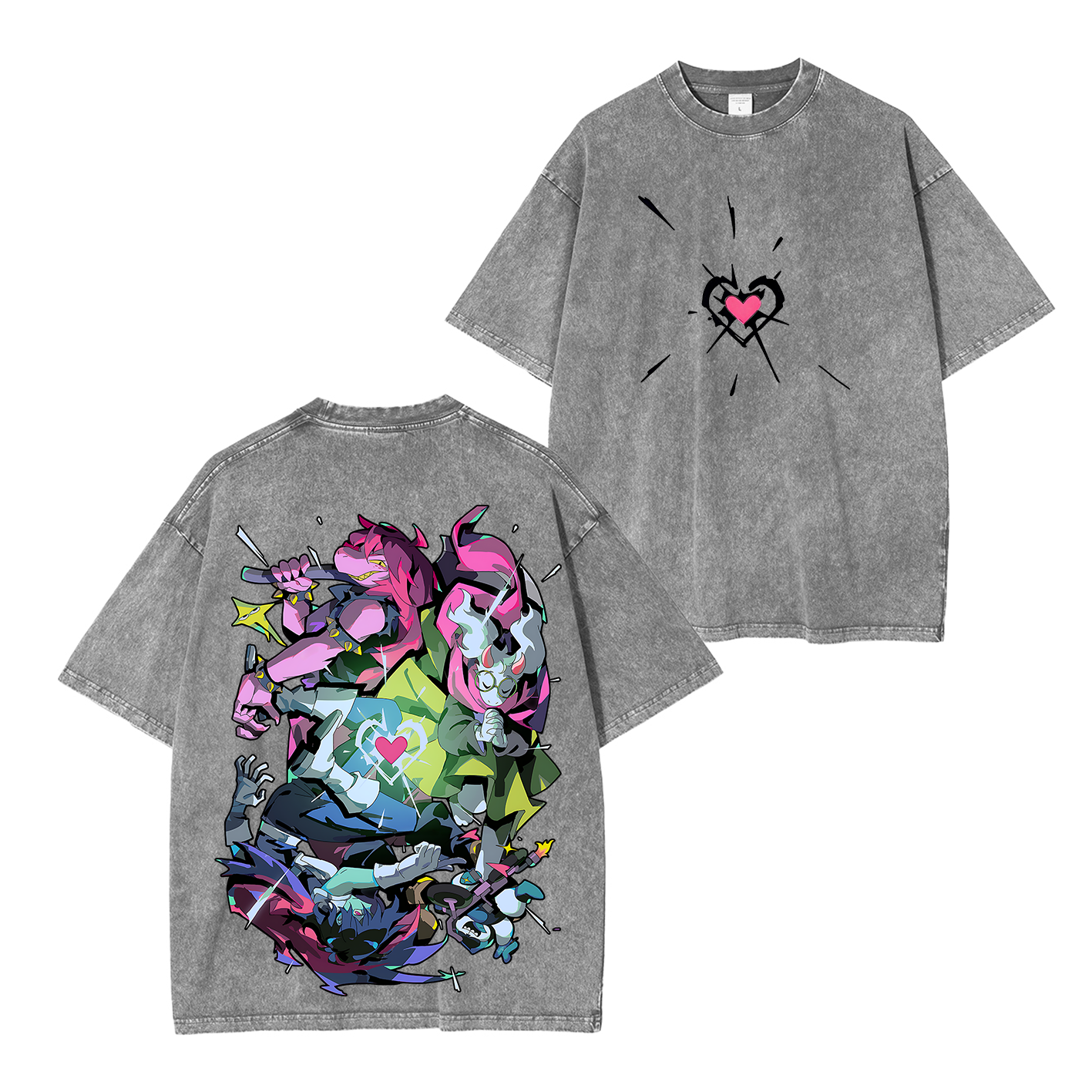 Deltarune Game Unisex Washed T-Shirt