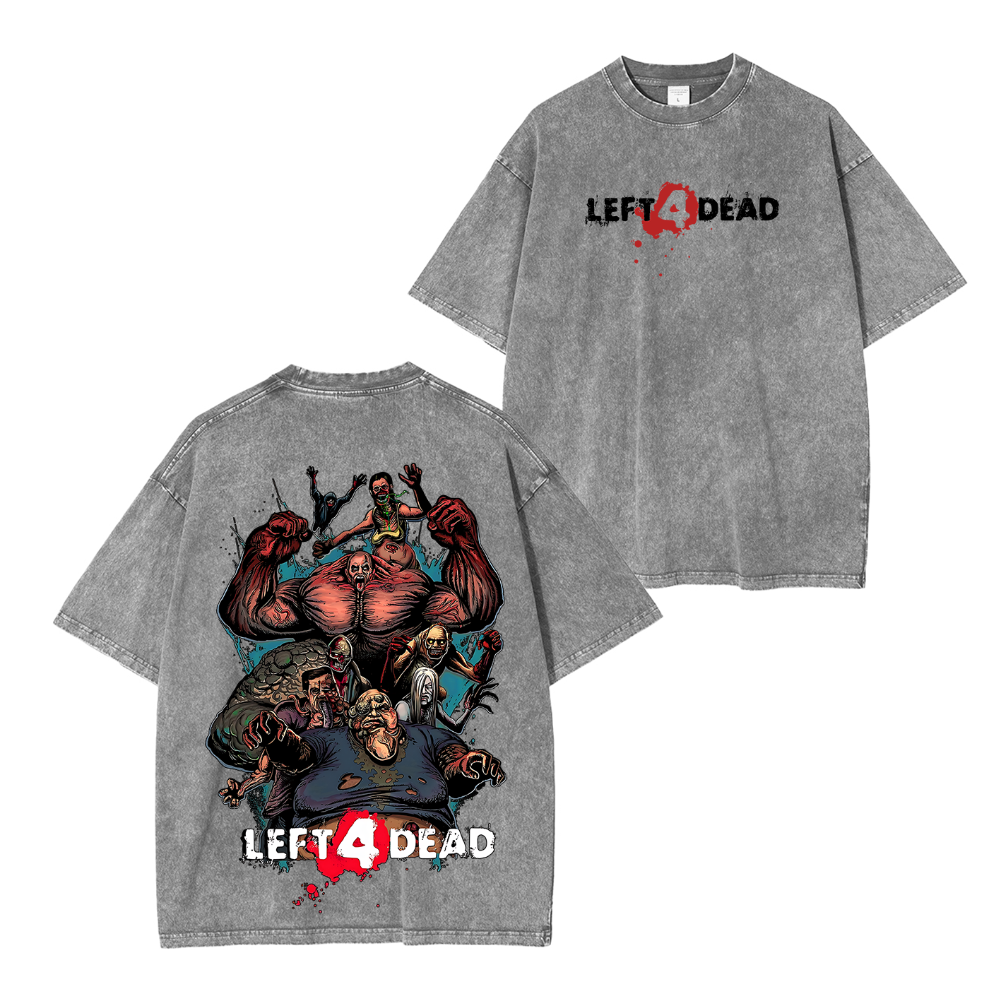 Left 4 Dead Survival Unisex Washed T-Shirt