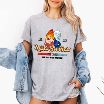 Miser Brothers Heating Cooling, Christmas  Unisex Shirt/Crewneck/Hoodie