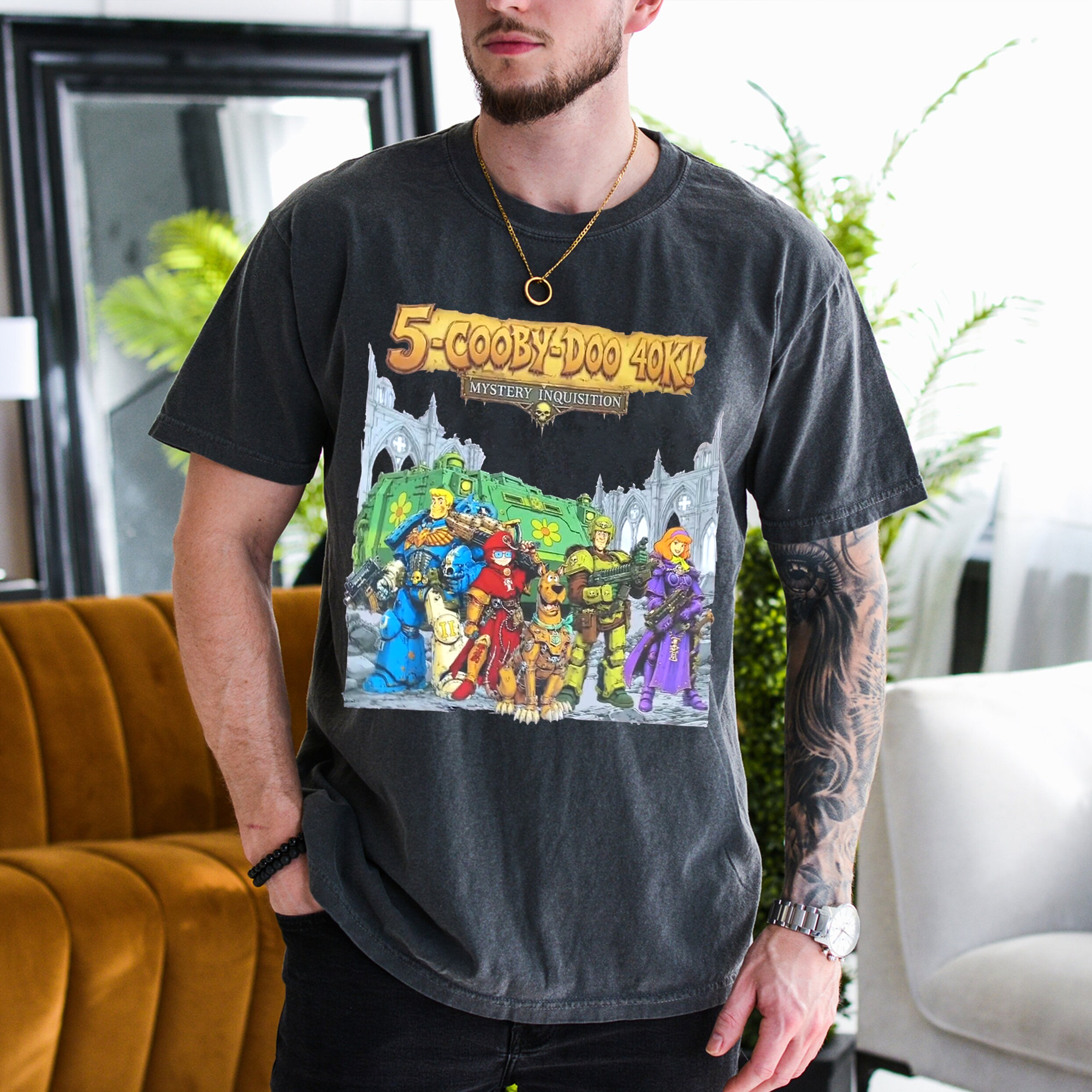 5 scooby doo 40k Graphic Unisex T-shirt/Crewneck/Hoodie