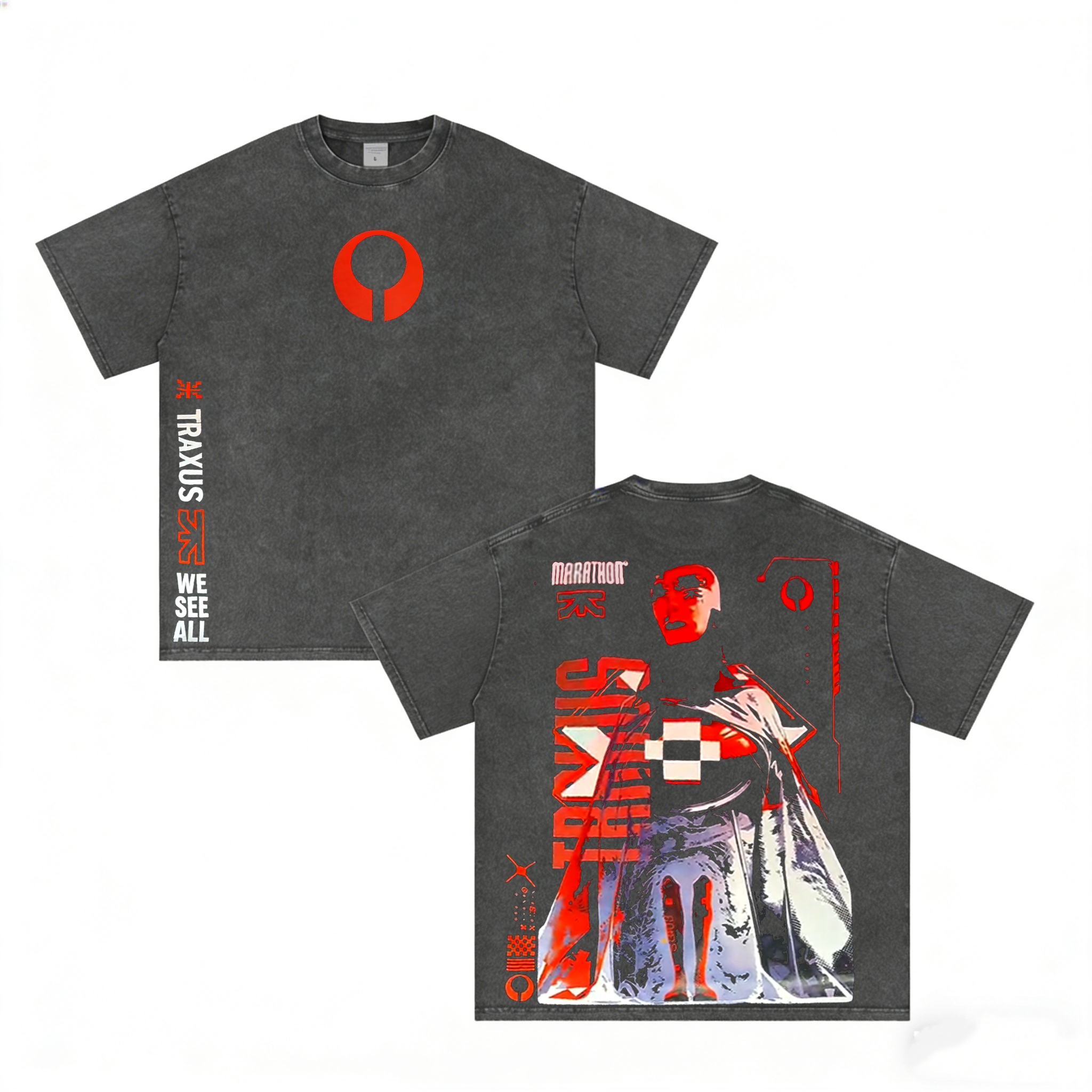 Traxus - Marathon Oversized T-shirt/Crewneck/Hoodie