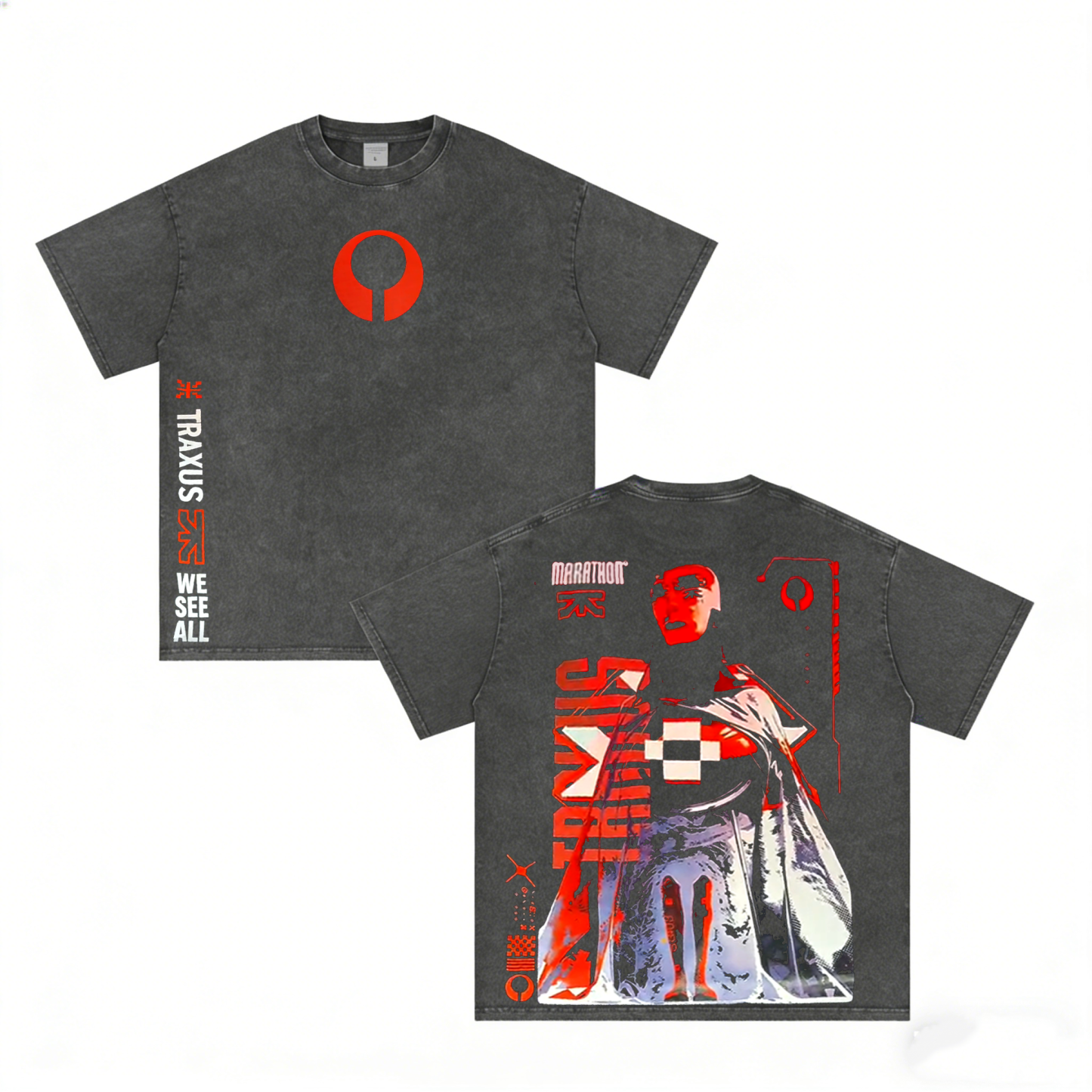 Traxus - Marathon Oversized T-shirt/Crewneck/Hoodie