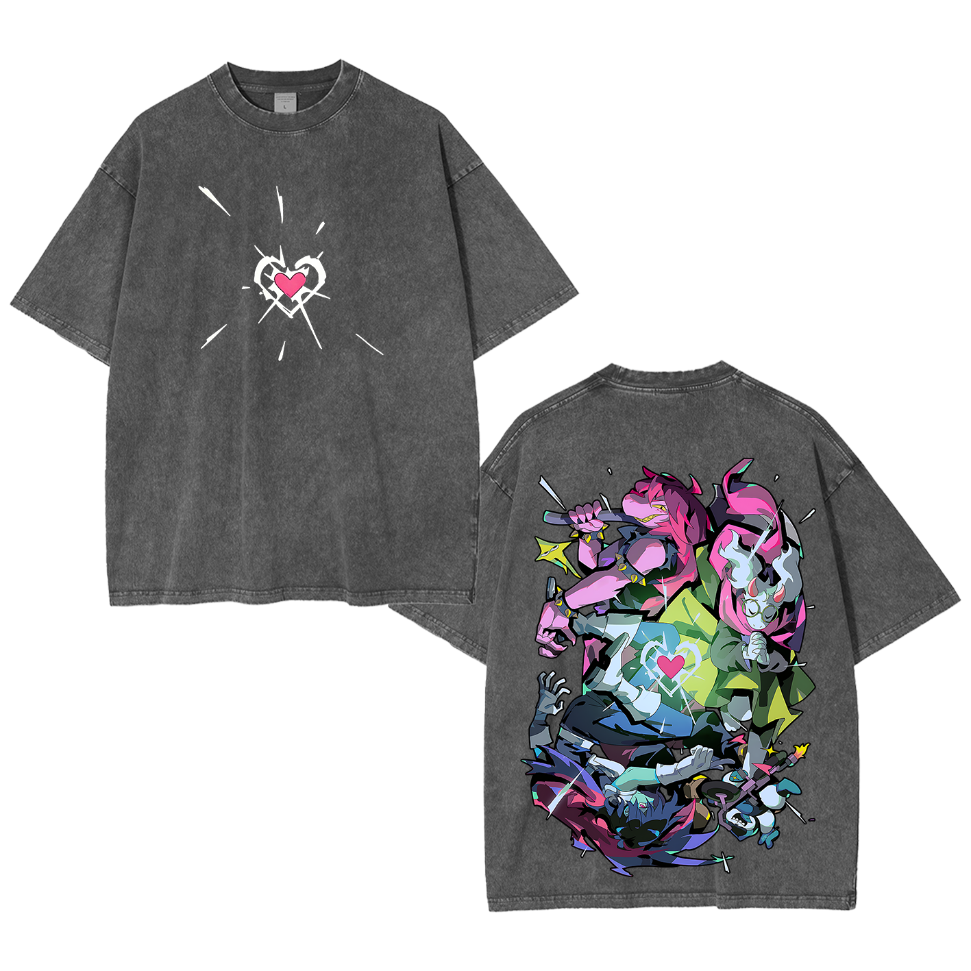 Deltarune Game Unisex Washed T-Shirt