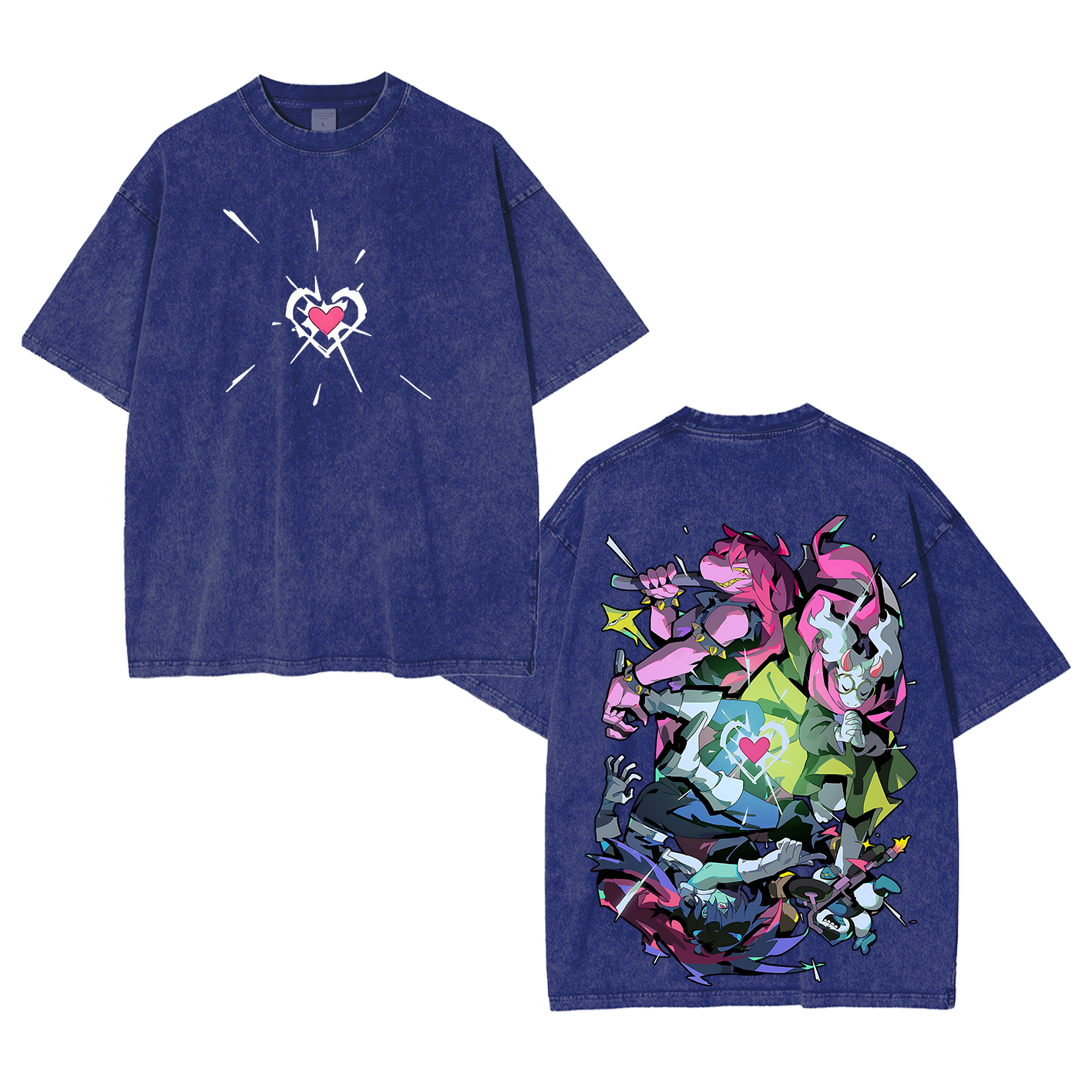 Deltarune Game Unisex Washed T-Shirt