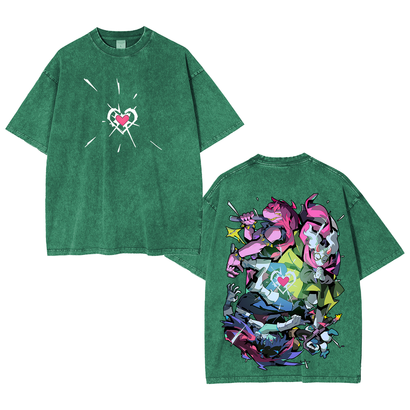 Deltarune Game Unisex Washed T-Shirt