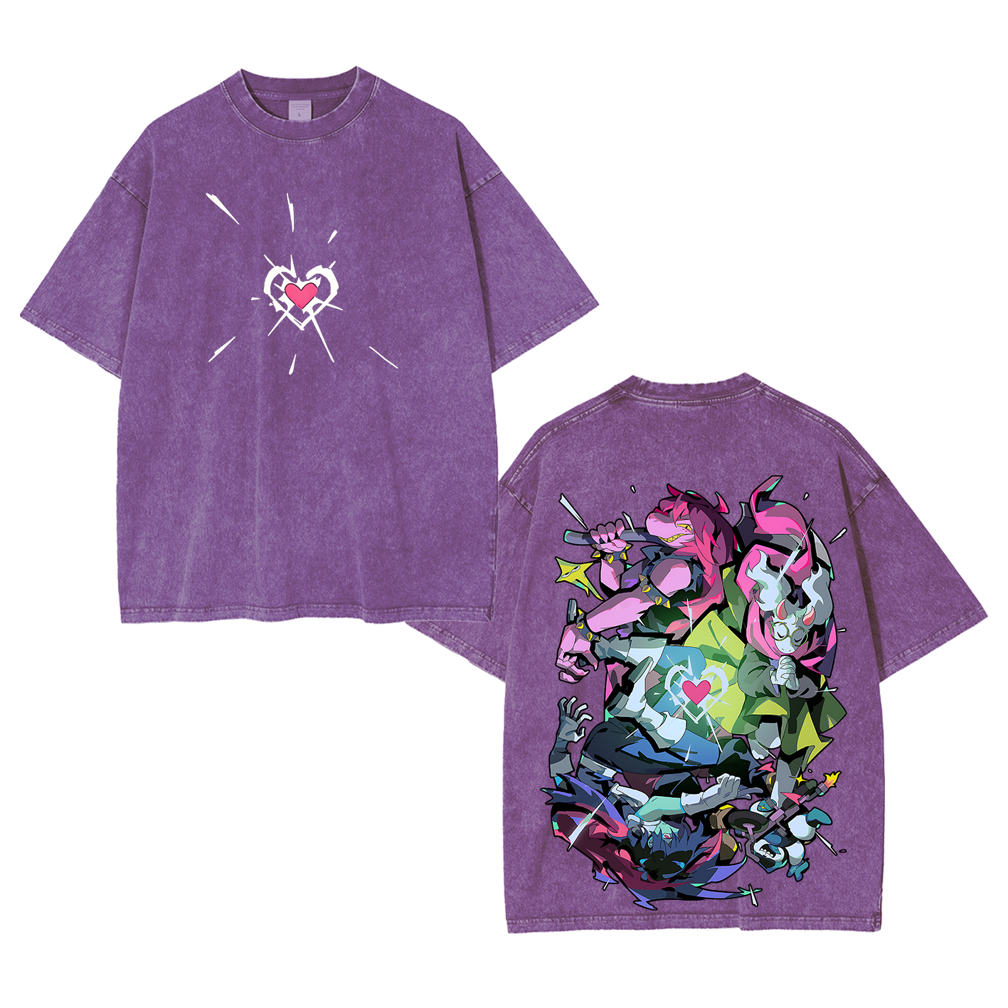 Deltarune Game Unisex Washed T-Shirt