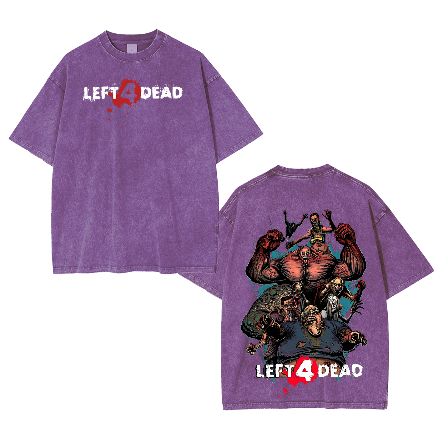 Left 4 Dead Survival Unisex Washed T-Shirt