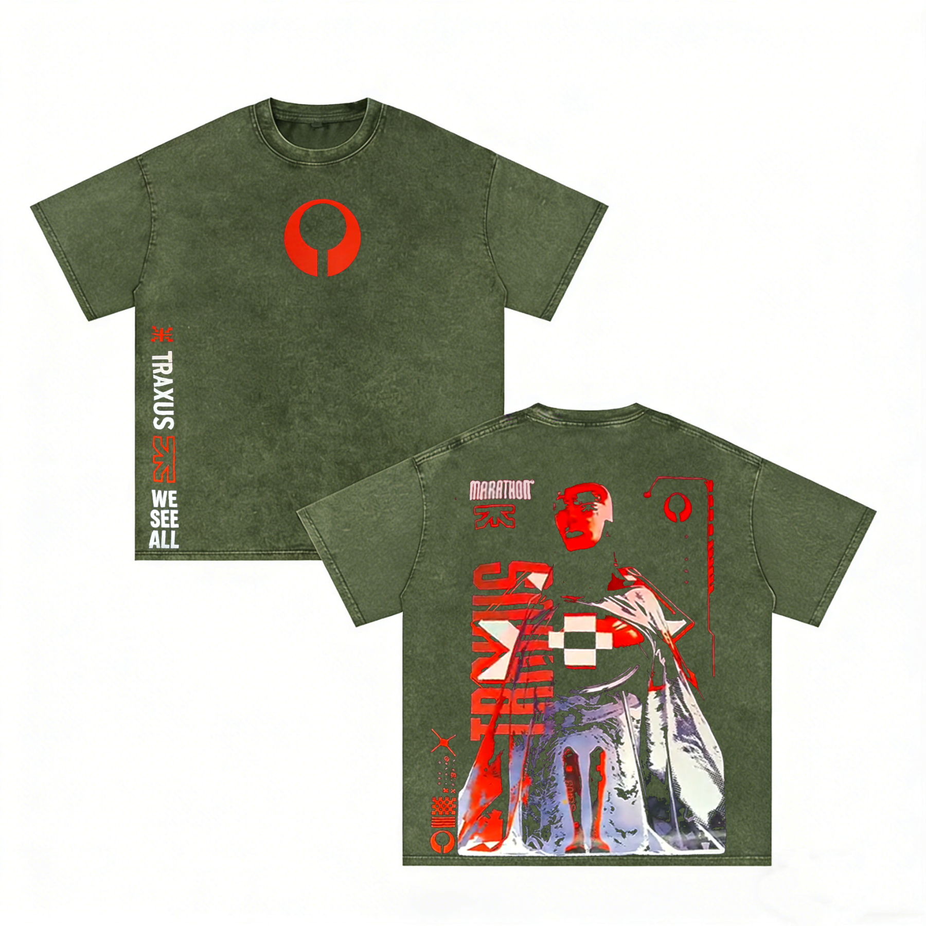 Traxus - Marathon Oversized T-shirt/Crewneck/Hoodie